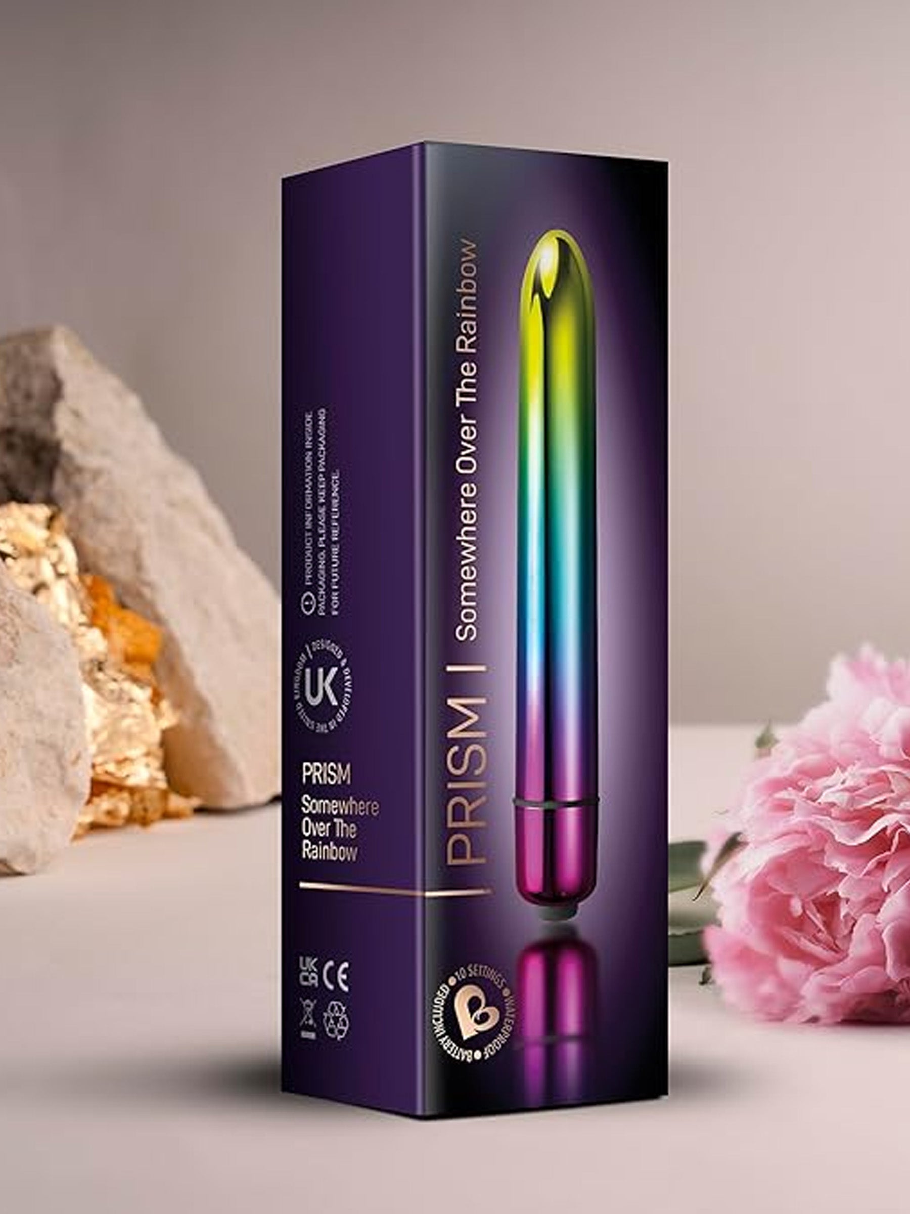 Rocks Off Prism - Metallic Rainbow bullet vibrator