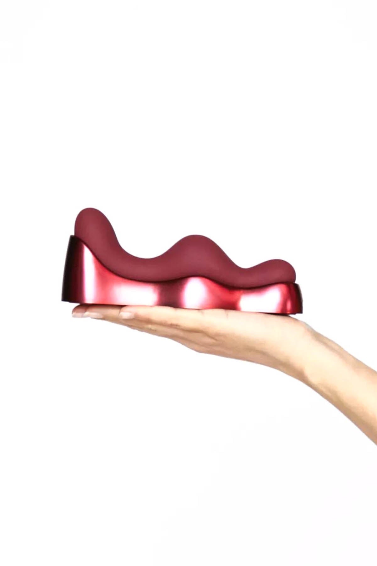 Rocks Off Ruby Glow Rosa - Straddle Vibrator
