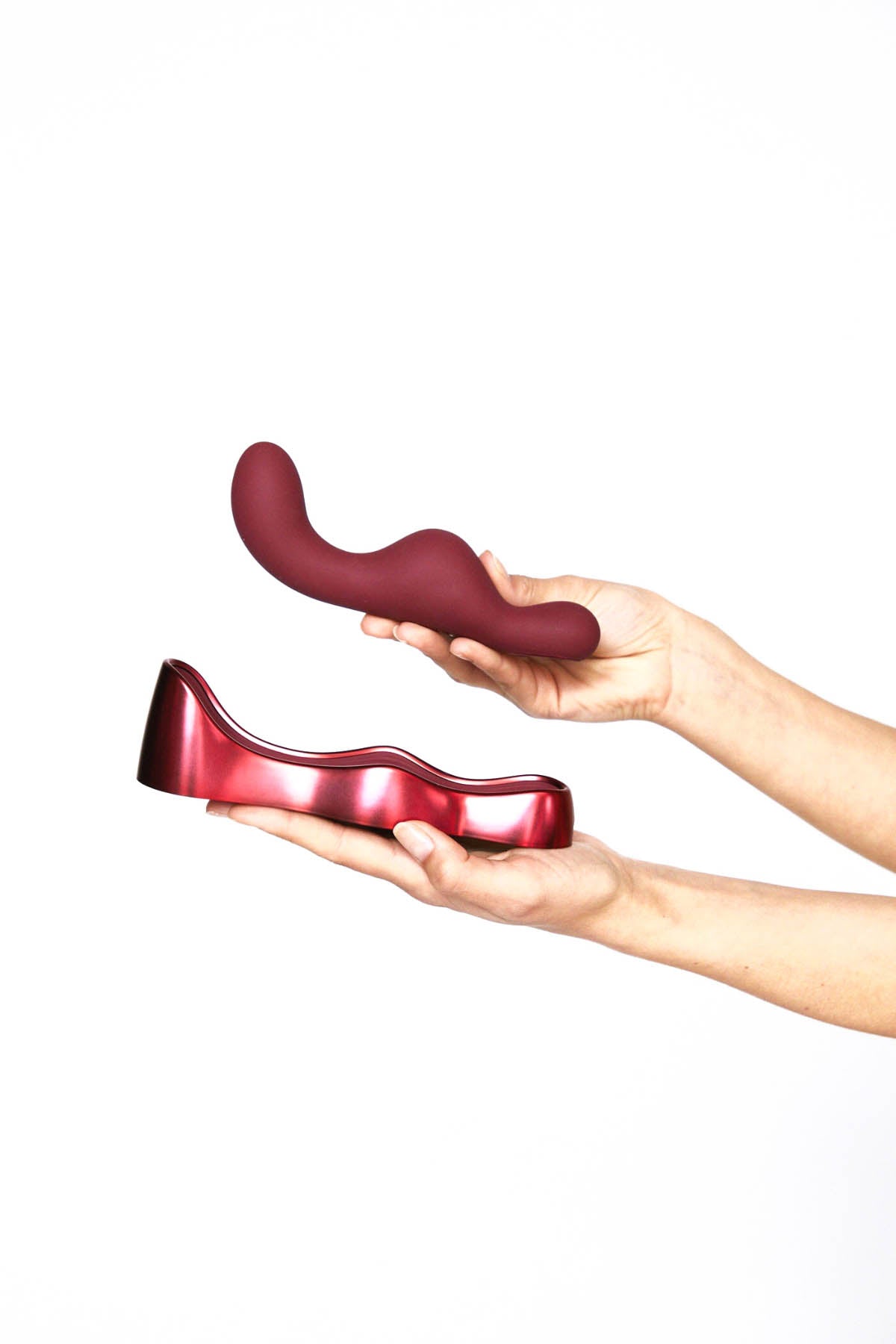 Rocks Off Ruby Glow Rosa - Straddle Vibrator