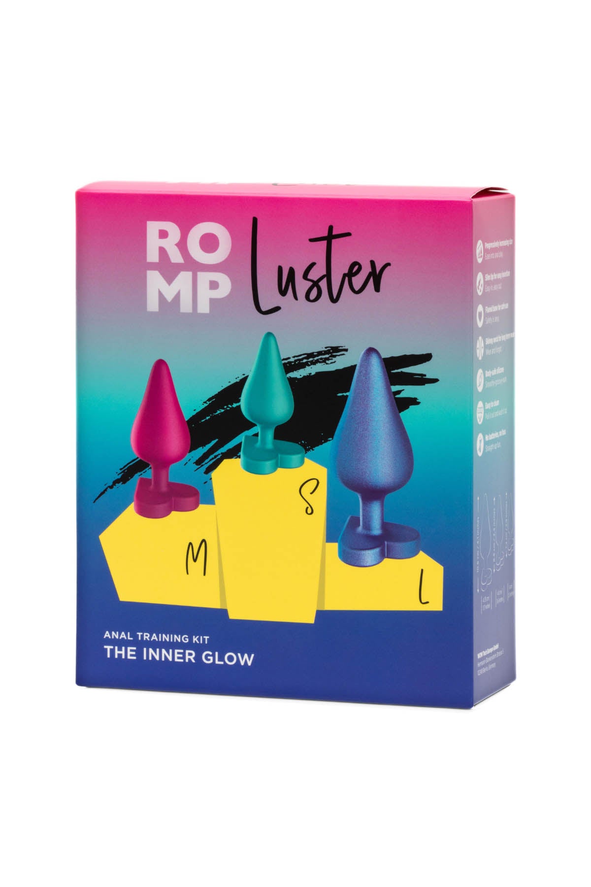 ROMP Luster Anal Plug Set