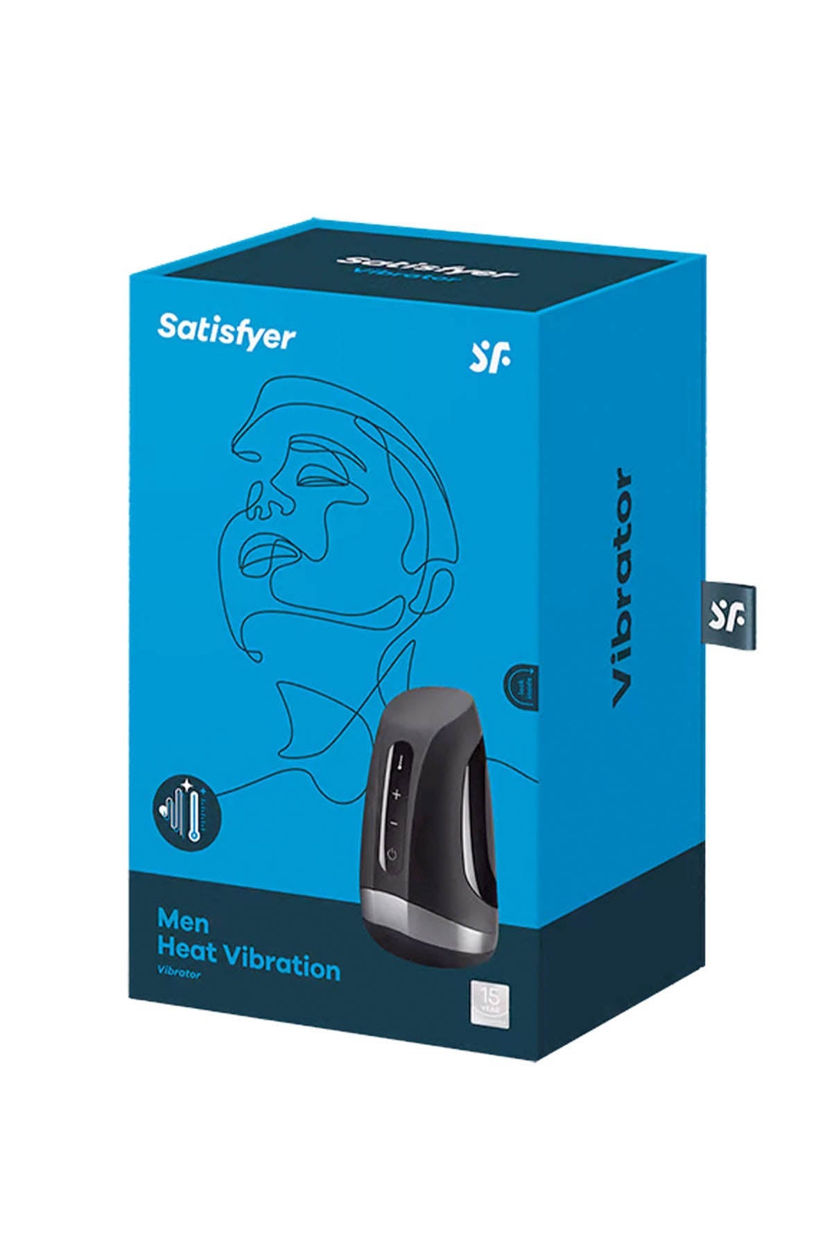 Satisfyer Men Heat Vibration - Male Masturabtor