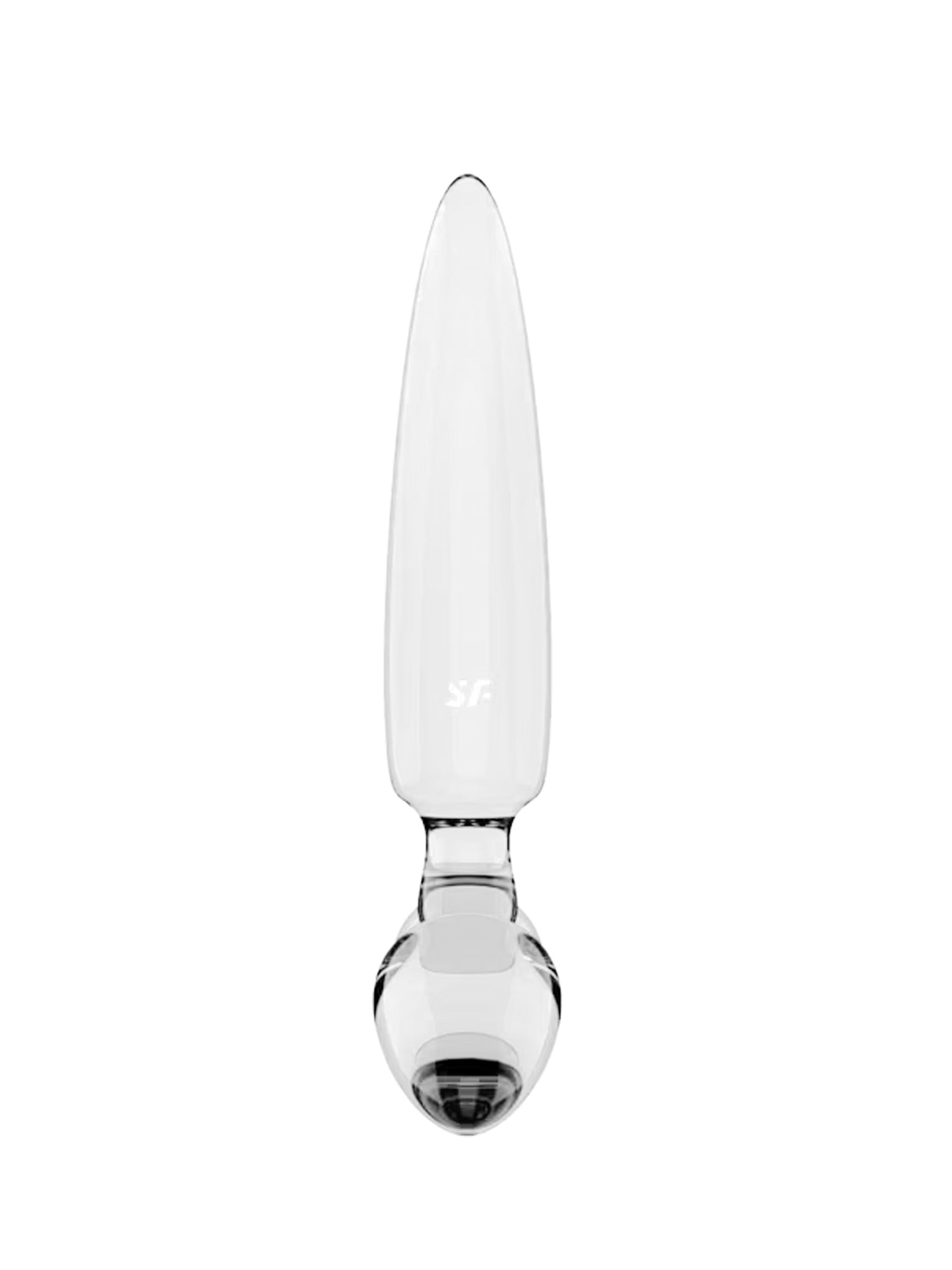 Satisfyer Triple Crystal 1 Glass Dildo Transparent