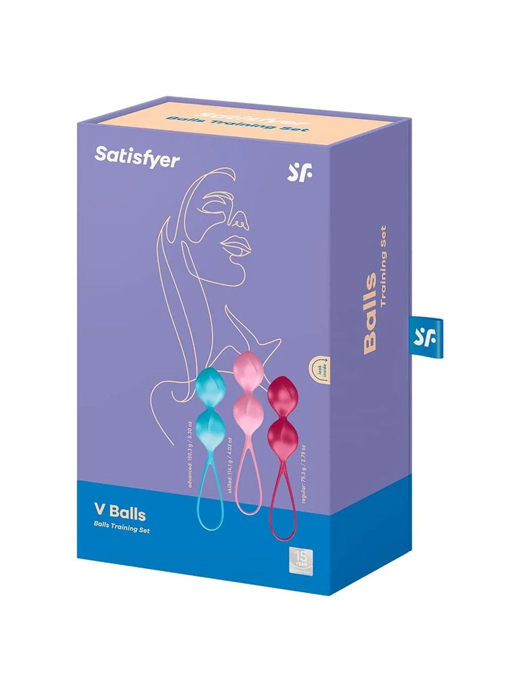 Satisfyer V Balls Kegel Balls Training Set