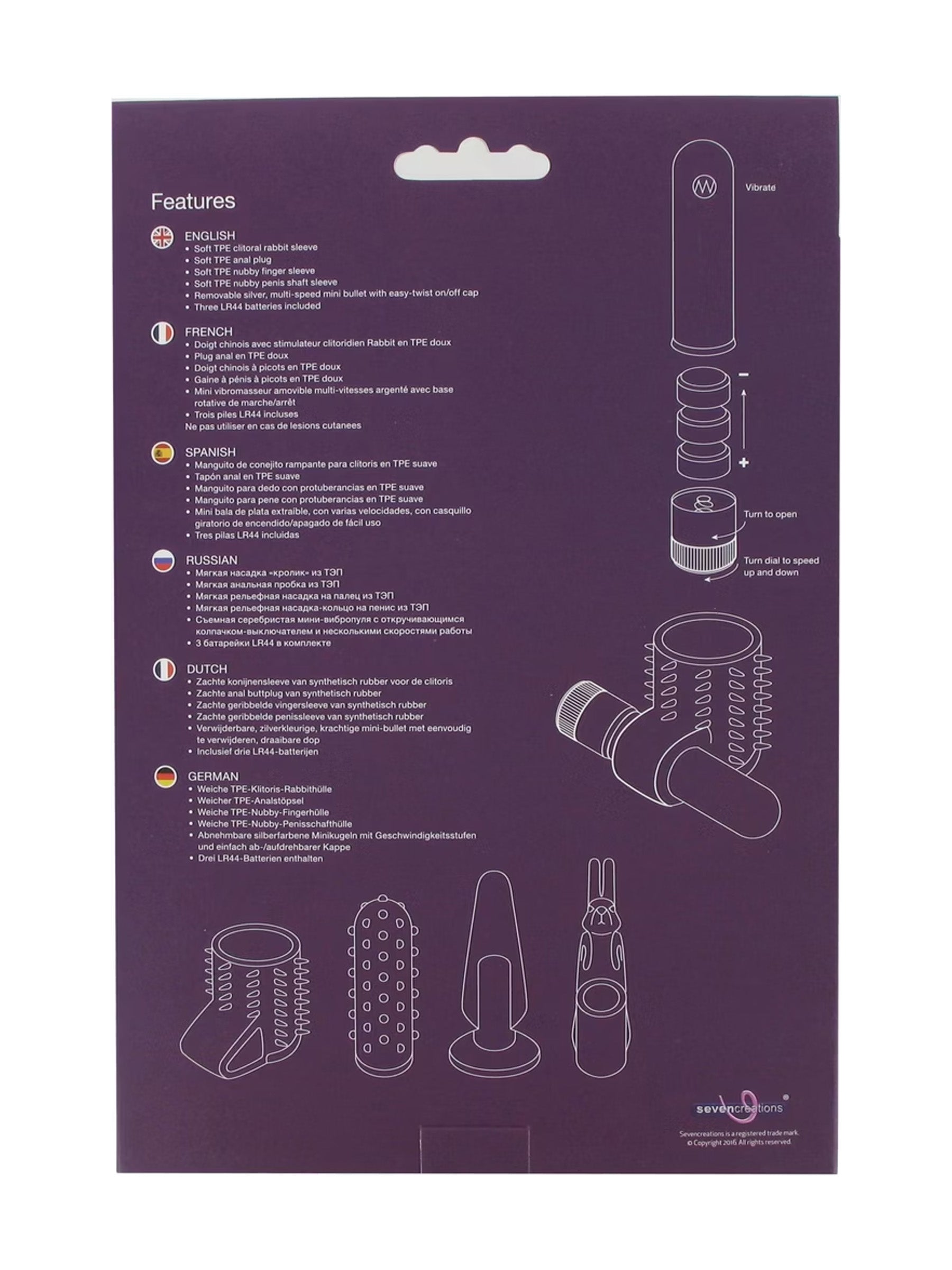 Seven Creations Mini Couples Kit 4Play