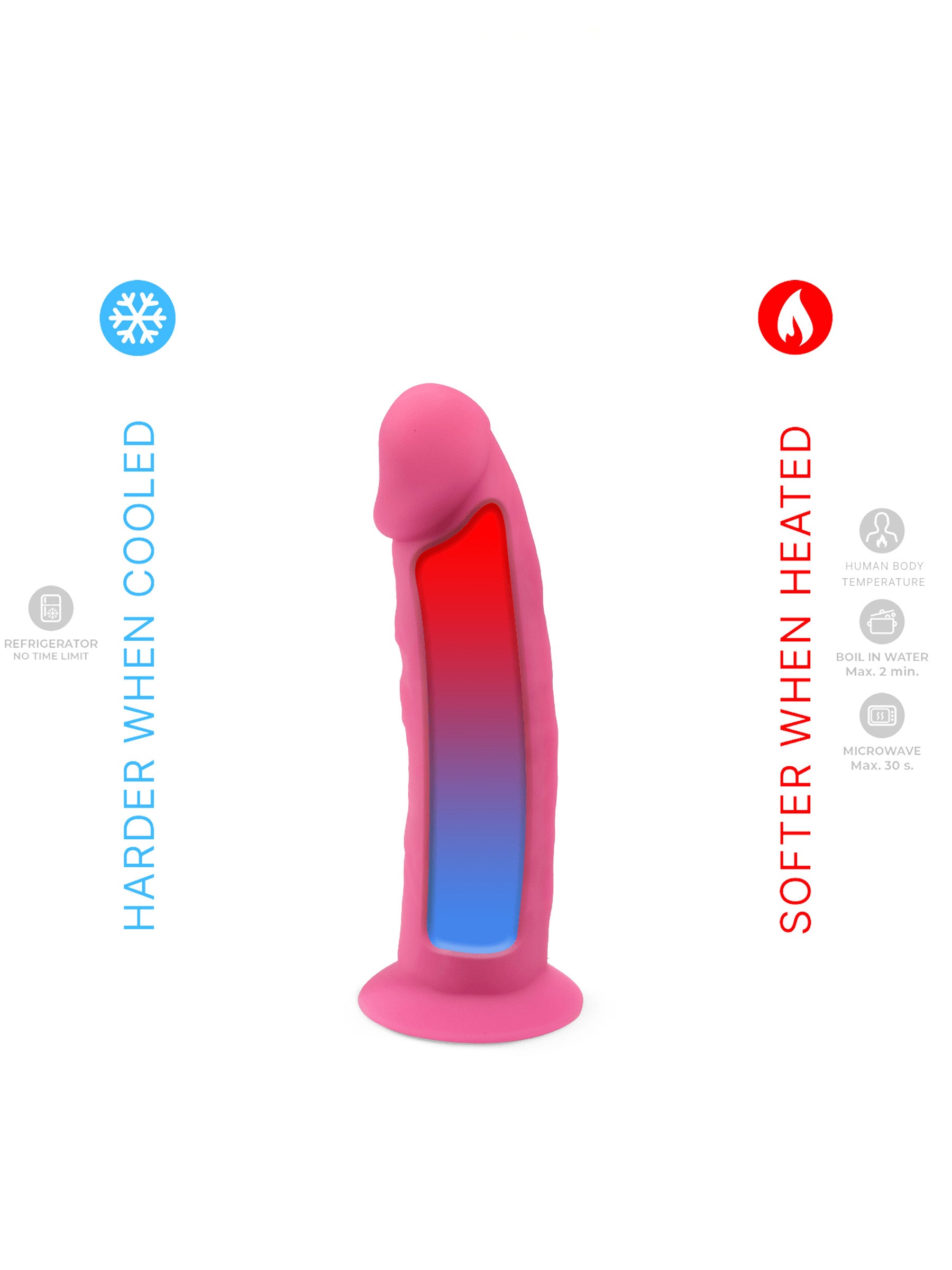 Adrien Lastic Silexd Model 2 - 6 Inch - Pink