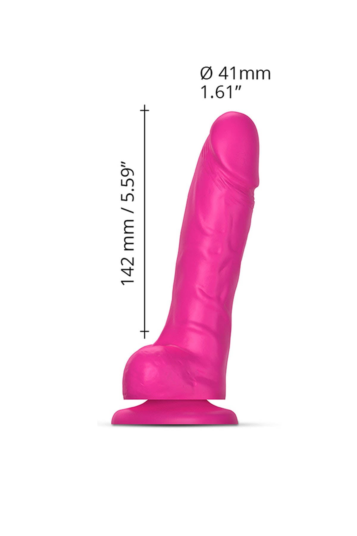 Strap-On-Me Sliding Skin - Realistic Suction Cup Dildo