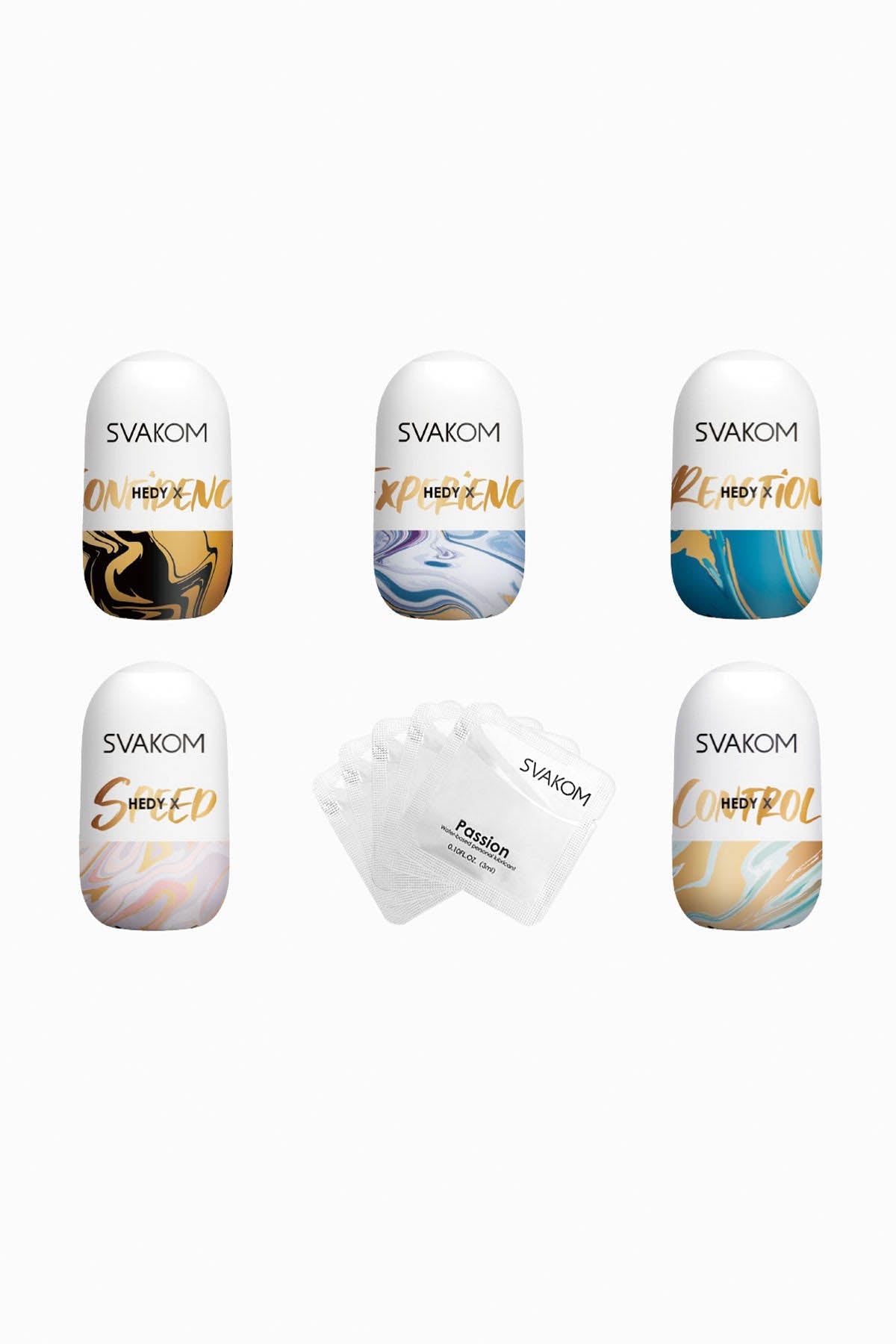 Svakom Hedy X - Masturbation Sleeve Set