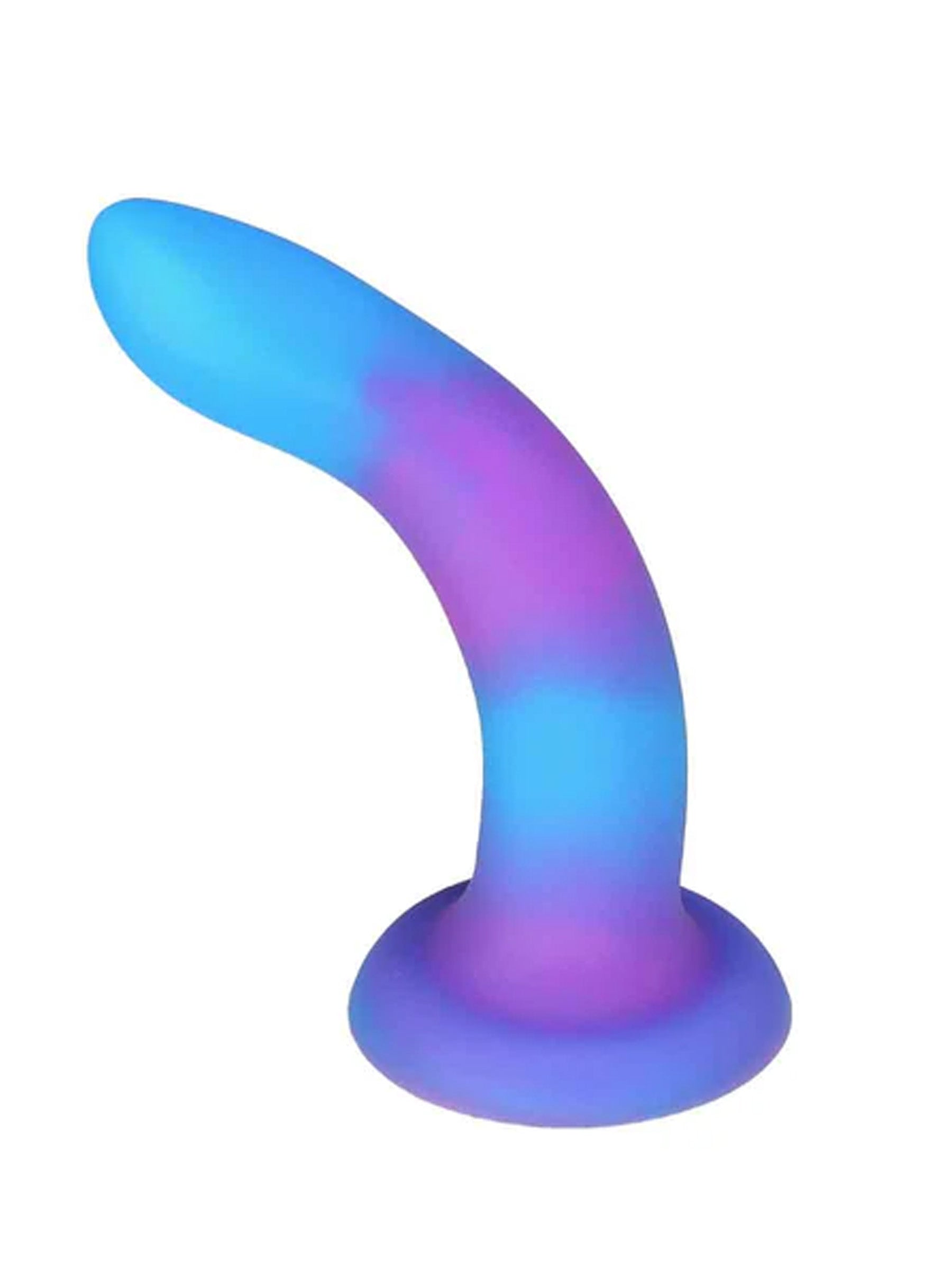 Swan Addiction Rave Dildo - Purple Blue