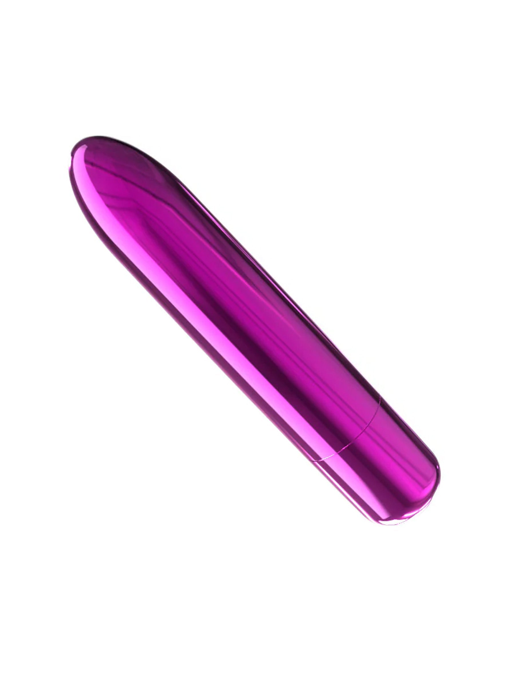 Swan Bullet Point Mini Vibrator - Purple