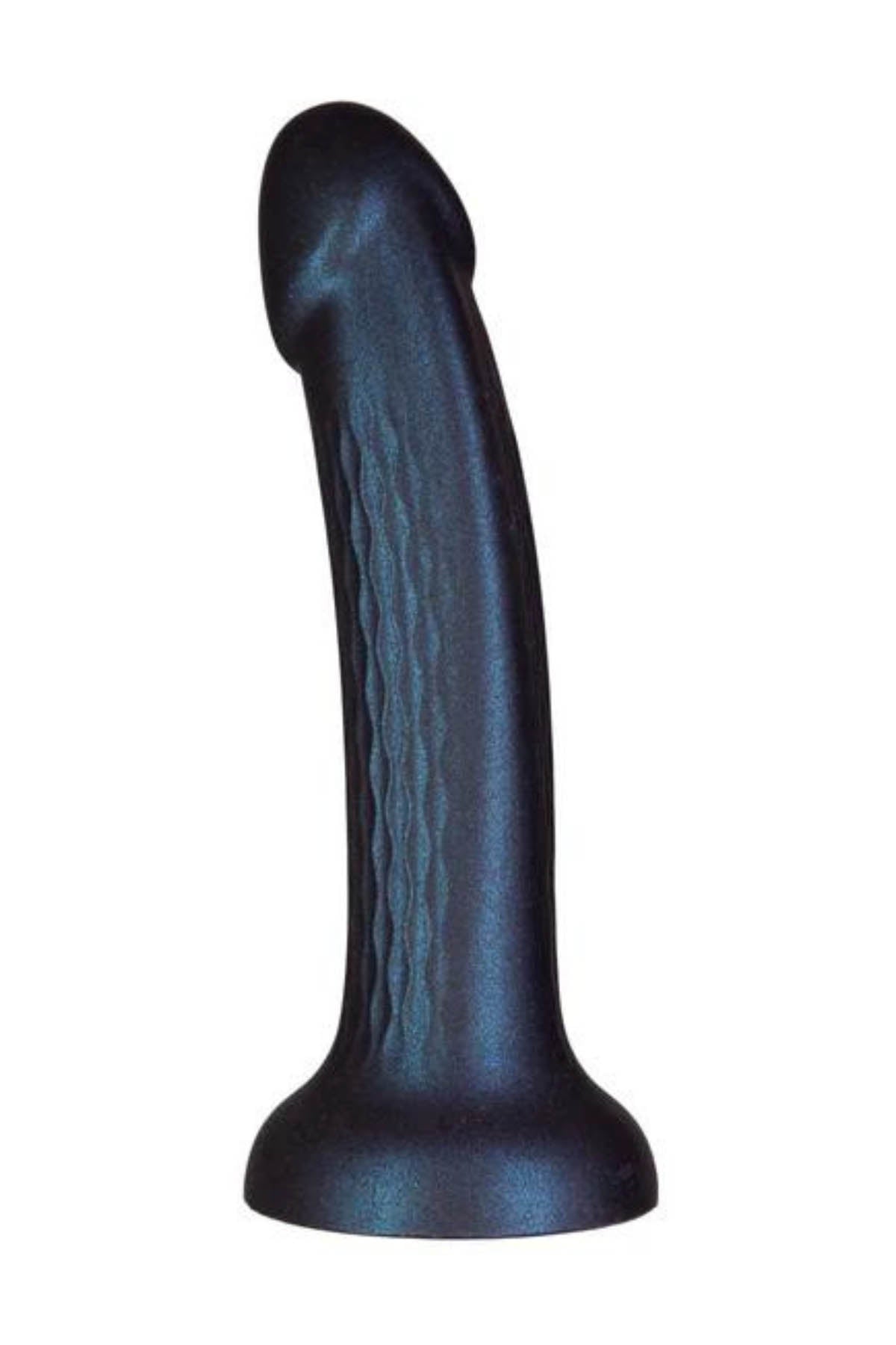 Swan Fantasy Siren Shimmer Suction Dildo - Blue