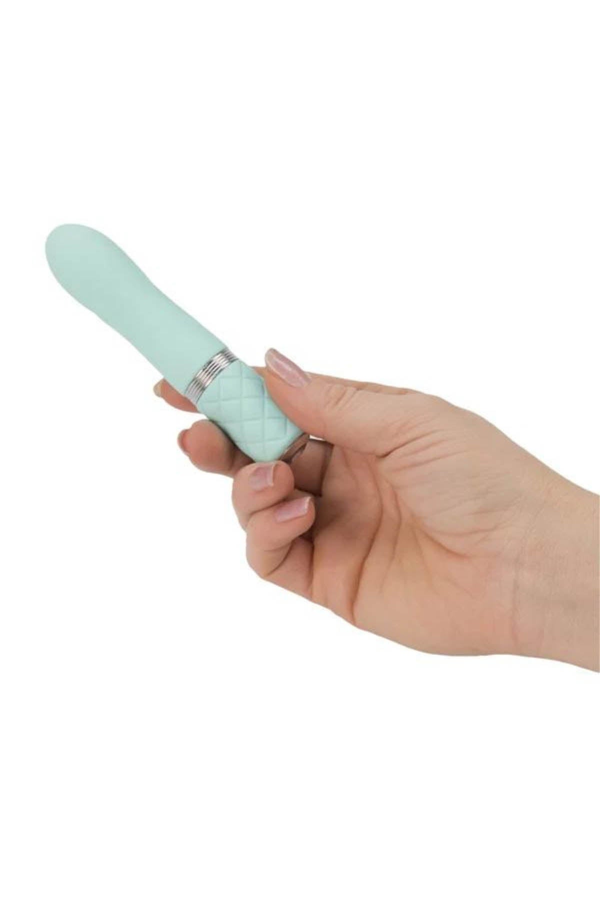 Swan Pillow Talk Flirty Bullet Vibrator - Teal