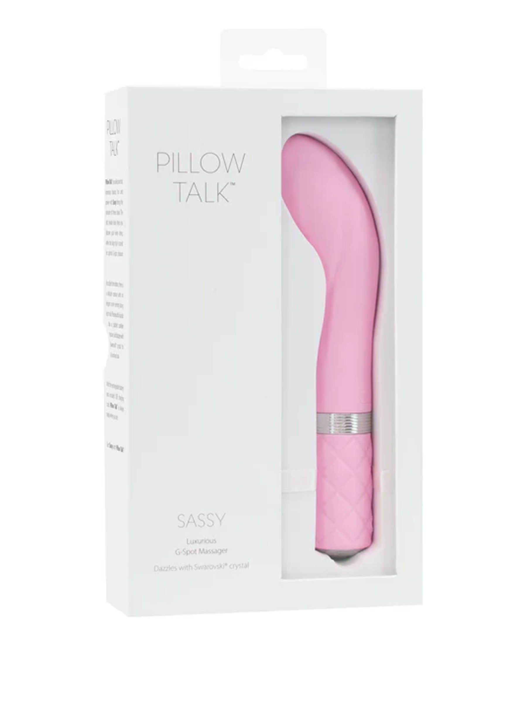 Swan Pillow Talk Sassy Swarovski - Pink