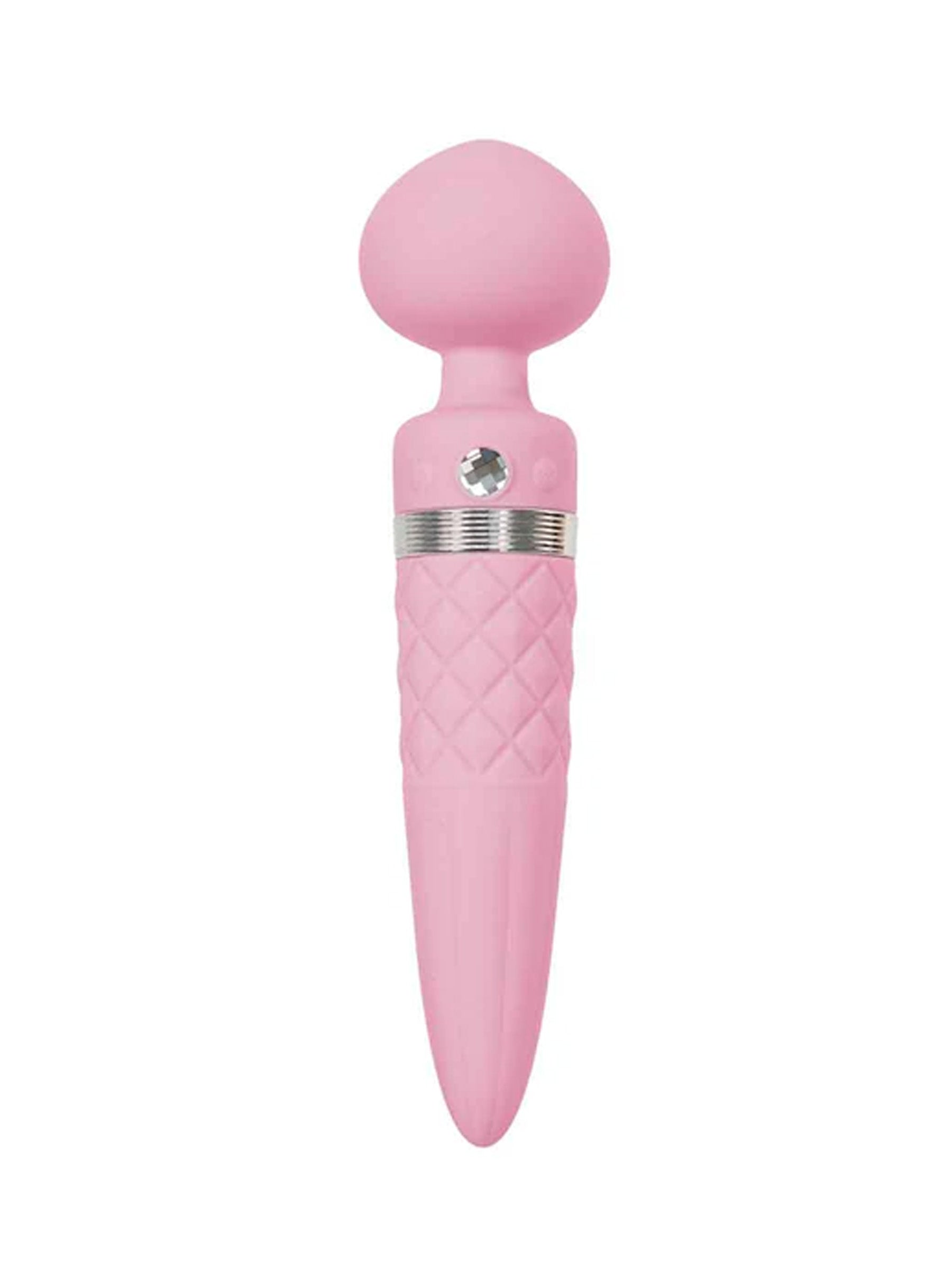 Swan Pillow Talk Sultry Dual Massage Wand - Pink