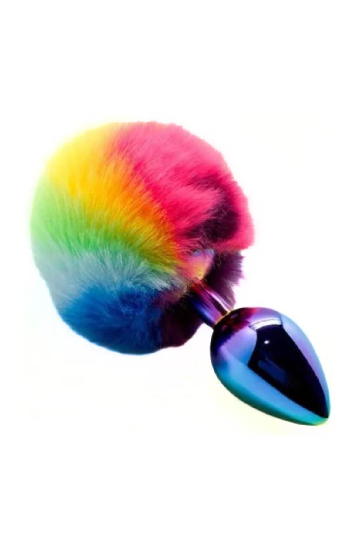 Wooomy Filippi Fluffy Rainbow Anal Plug