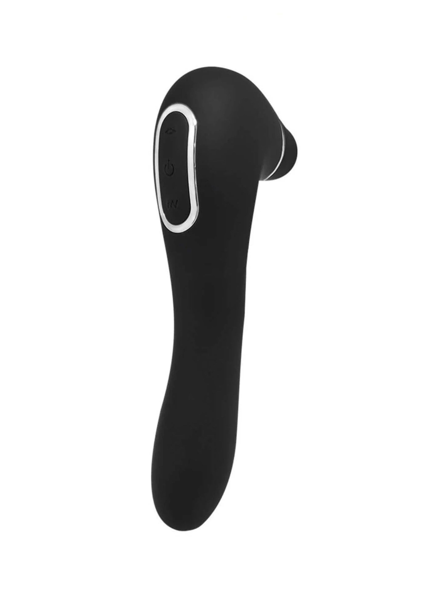 Wooomy Smoooch Clitoral Vibrator - Black