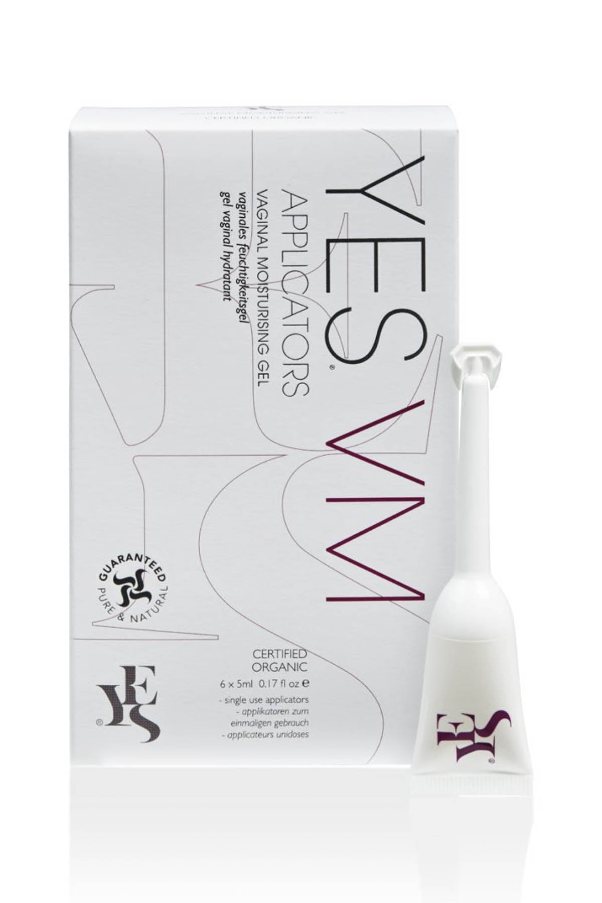 YES Vaginal Moisturising Gel - 6 Applicators