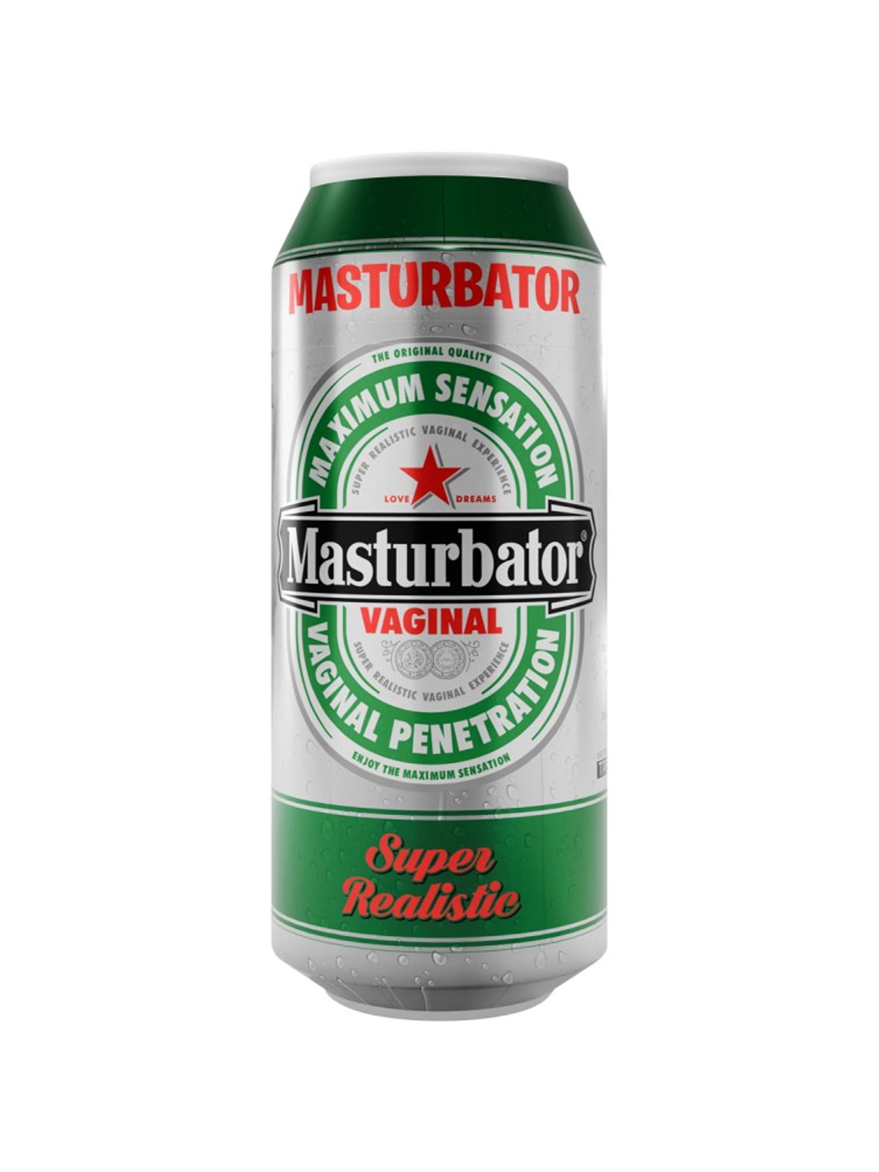 Adrien Lastic Alive Beer Masturbator