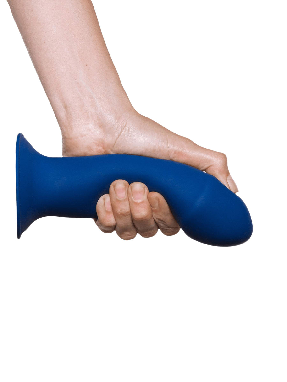 Adrien Lastic Hitsens 1 Dual-Density Silicone Dildo - 7 Inch - Blue
