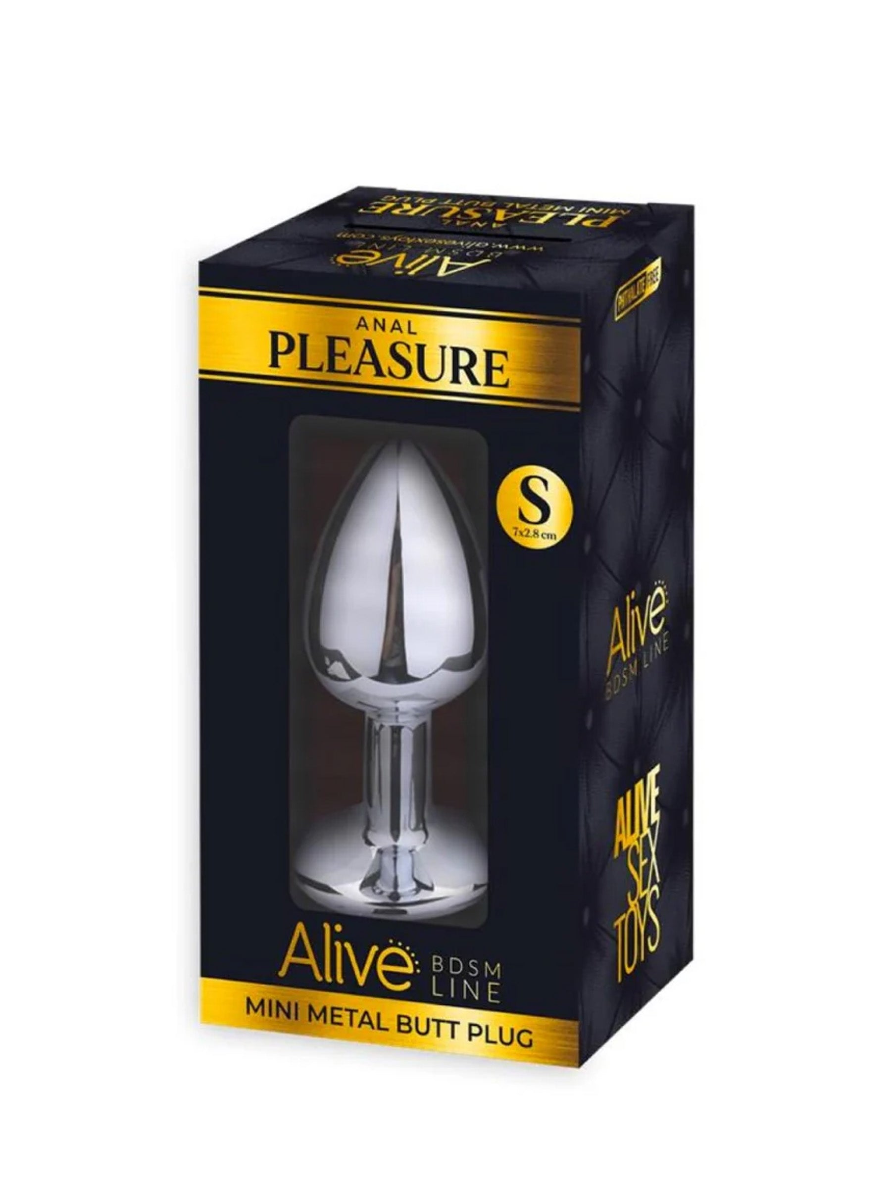 Adrien Lastic Metal Anal Plug - Small
