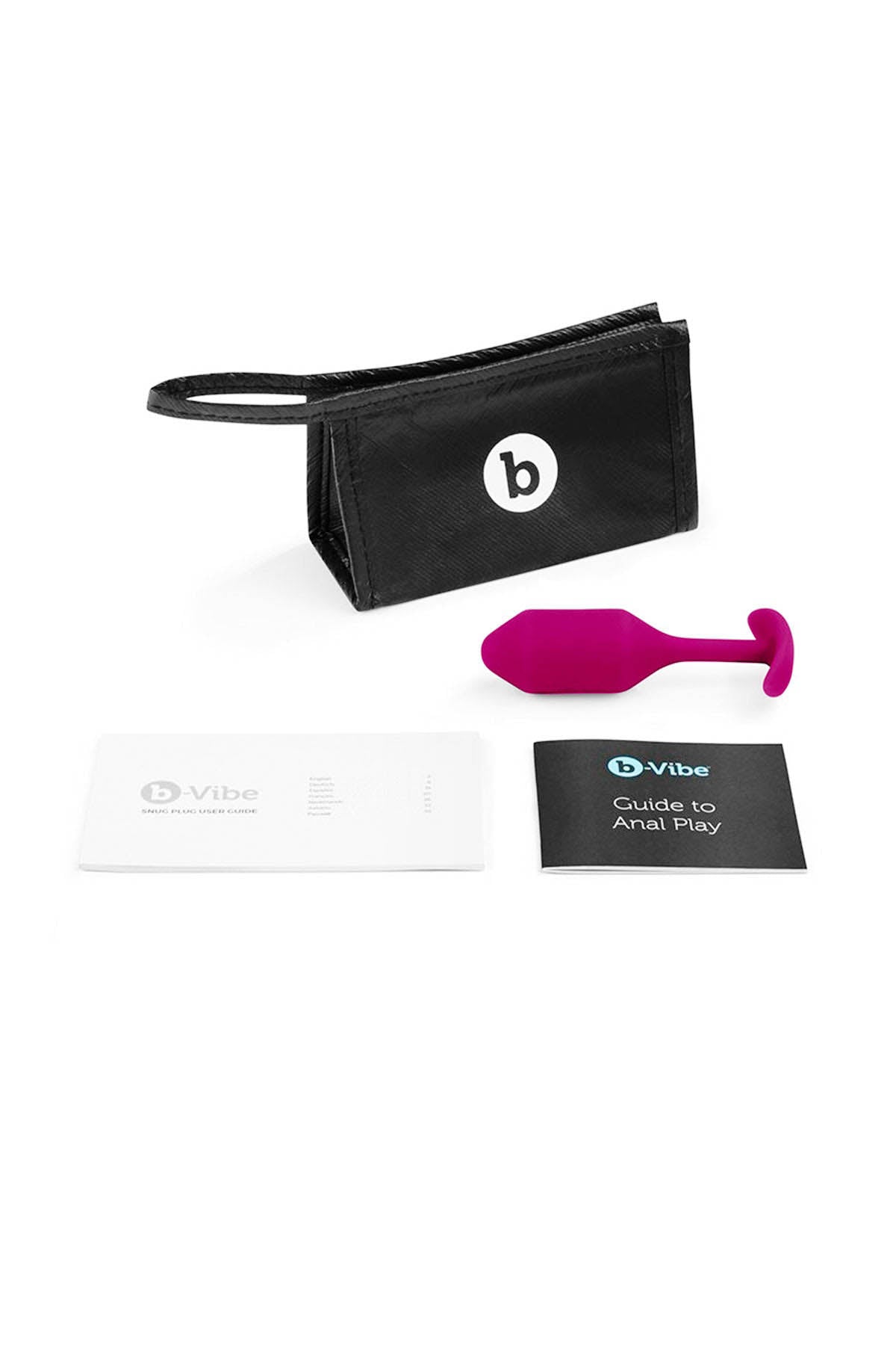 b-Vibe Vibrating Snug Plug - M