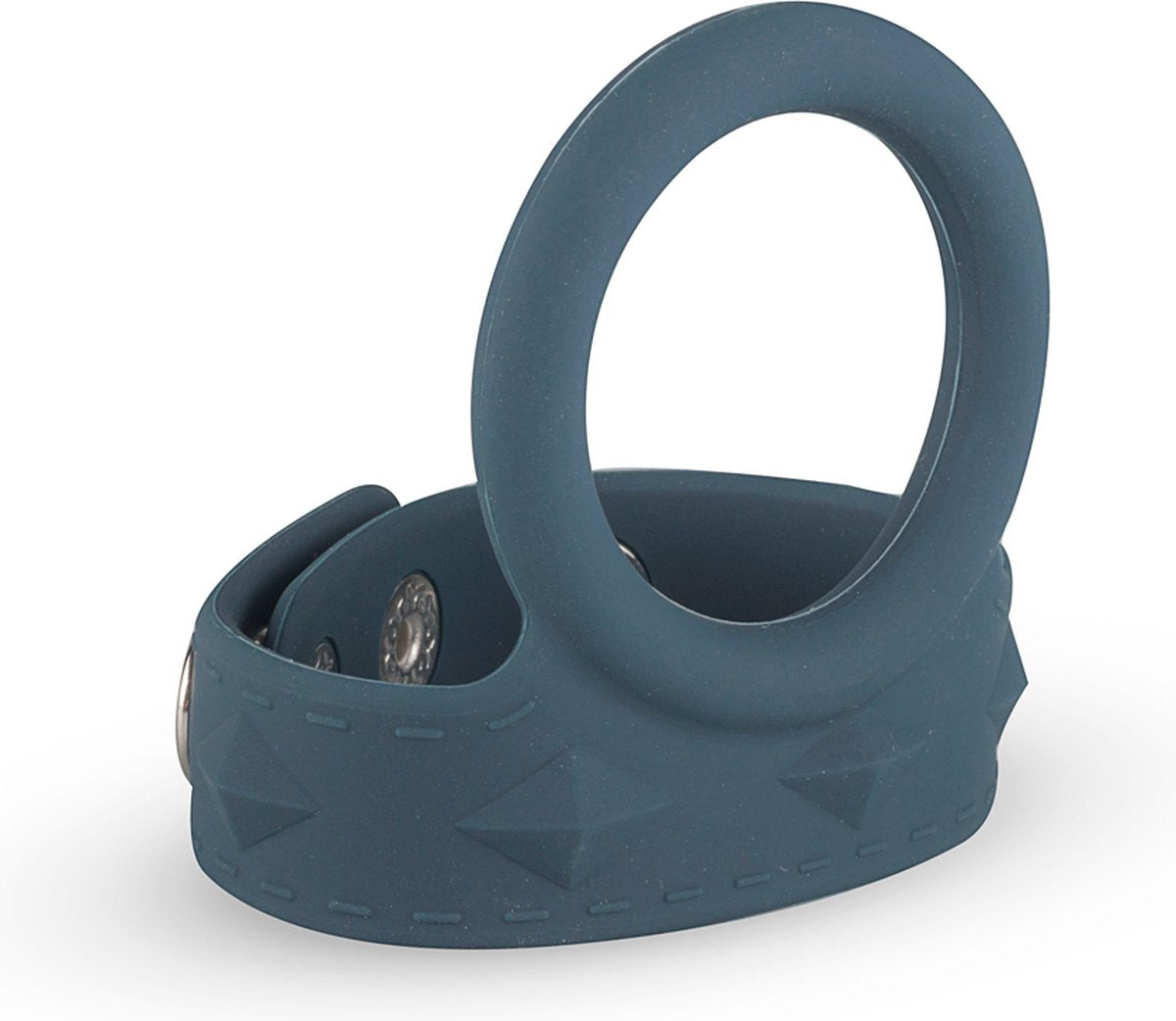 Boners - Cock-Ring & Adjustable Ball Strap - Large - Grey