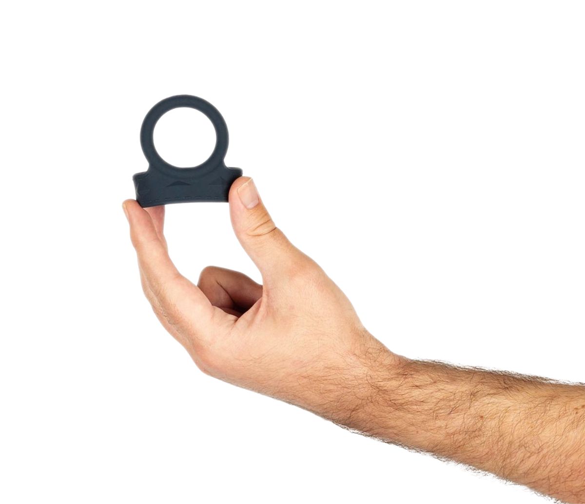 Boners - Cock-Ring & Adjustable Ball Strap - Large - Grey