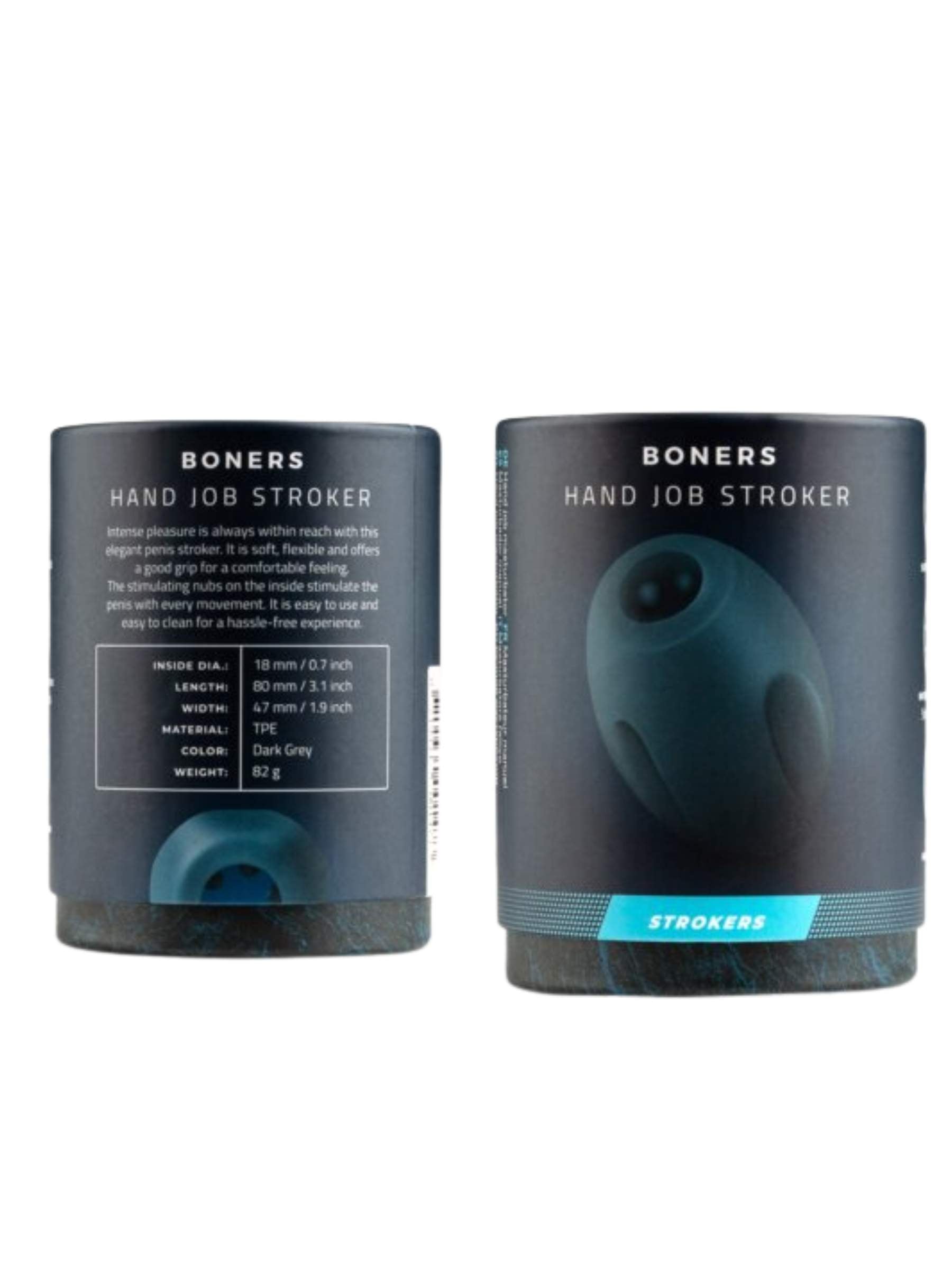 Boners Handjob Stroker - Blue Grey