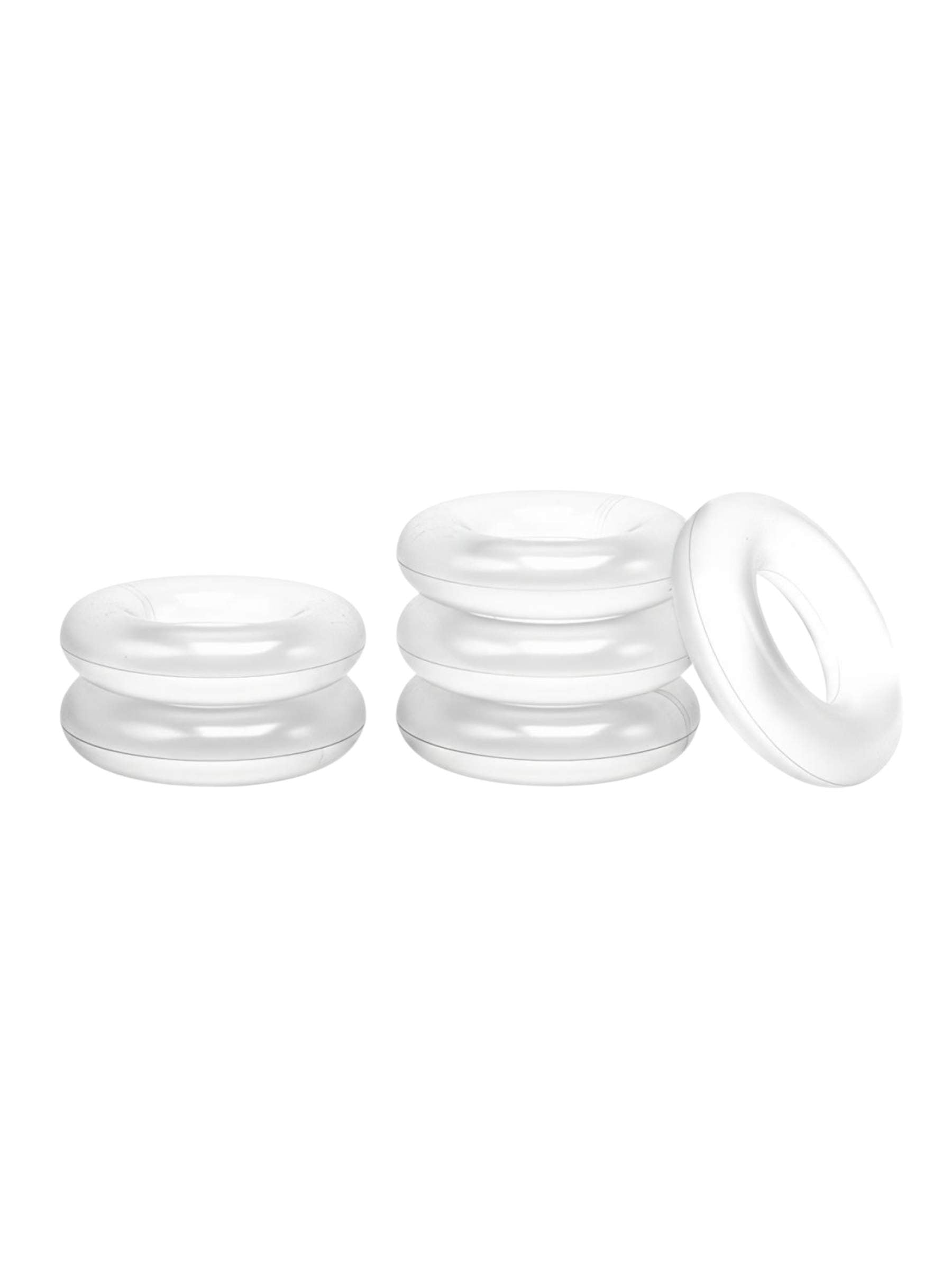 Boners Ring Master Ball Stretcher Set 6 pcs - Clear