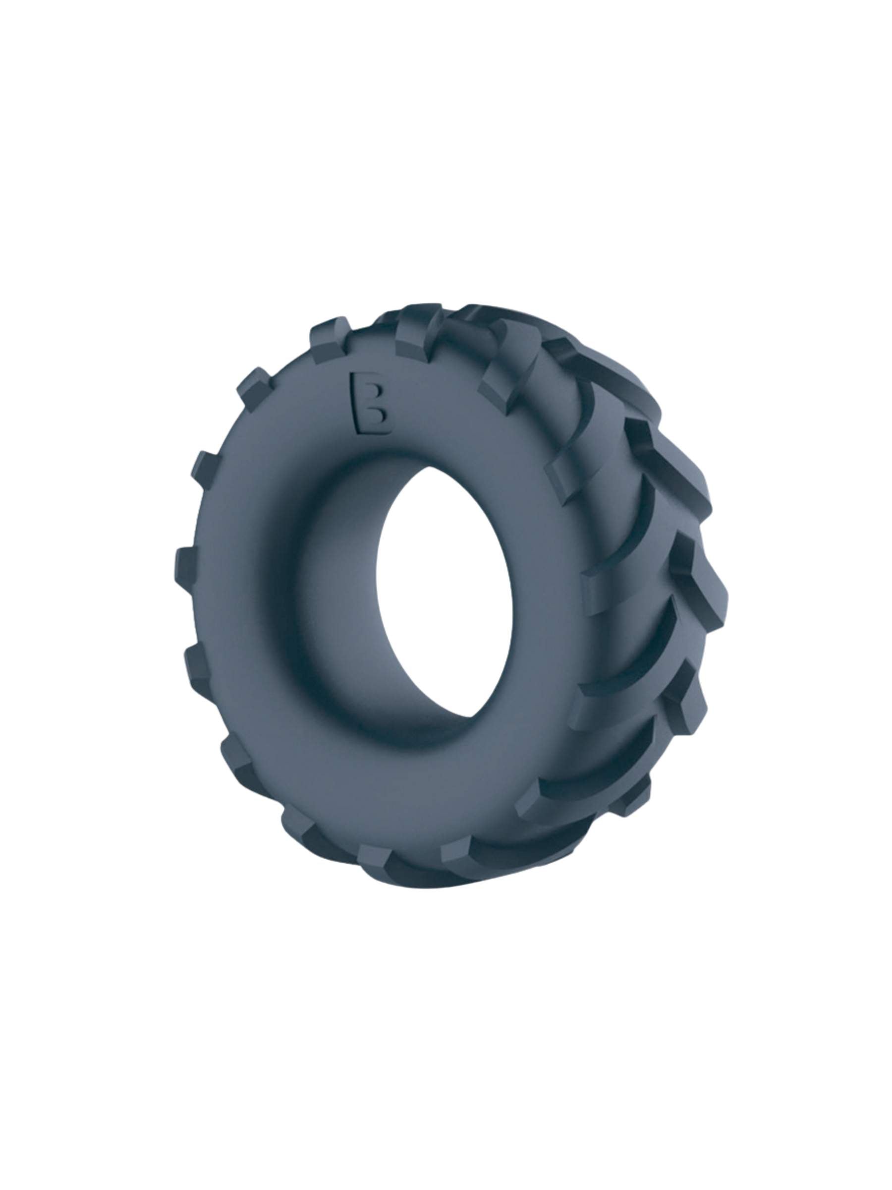 Boners Tire Cock Ring - Blue Grey
