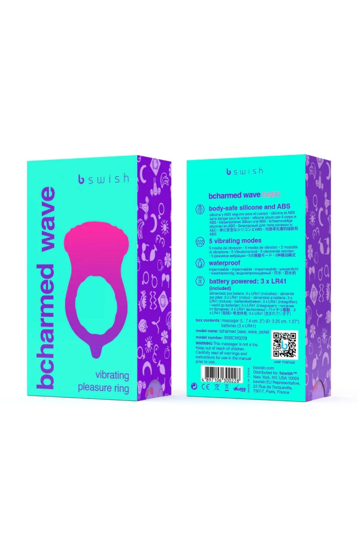Bswish Bcharmed Basic Wave Vibrating Cock Ring