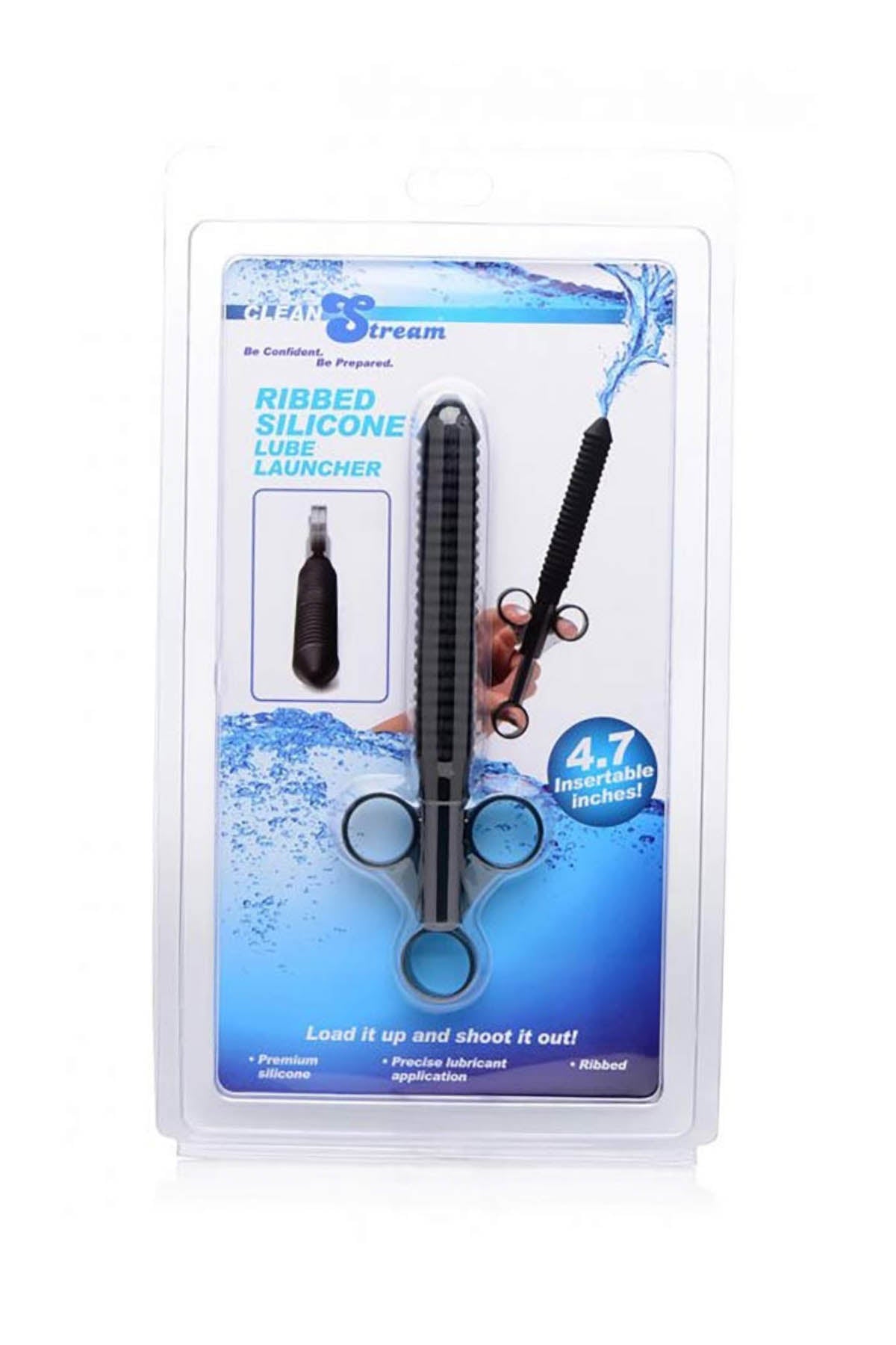 Cleanstream Ribbed Silicone Lubricant Applicator