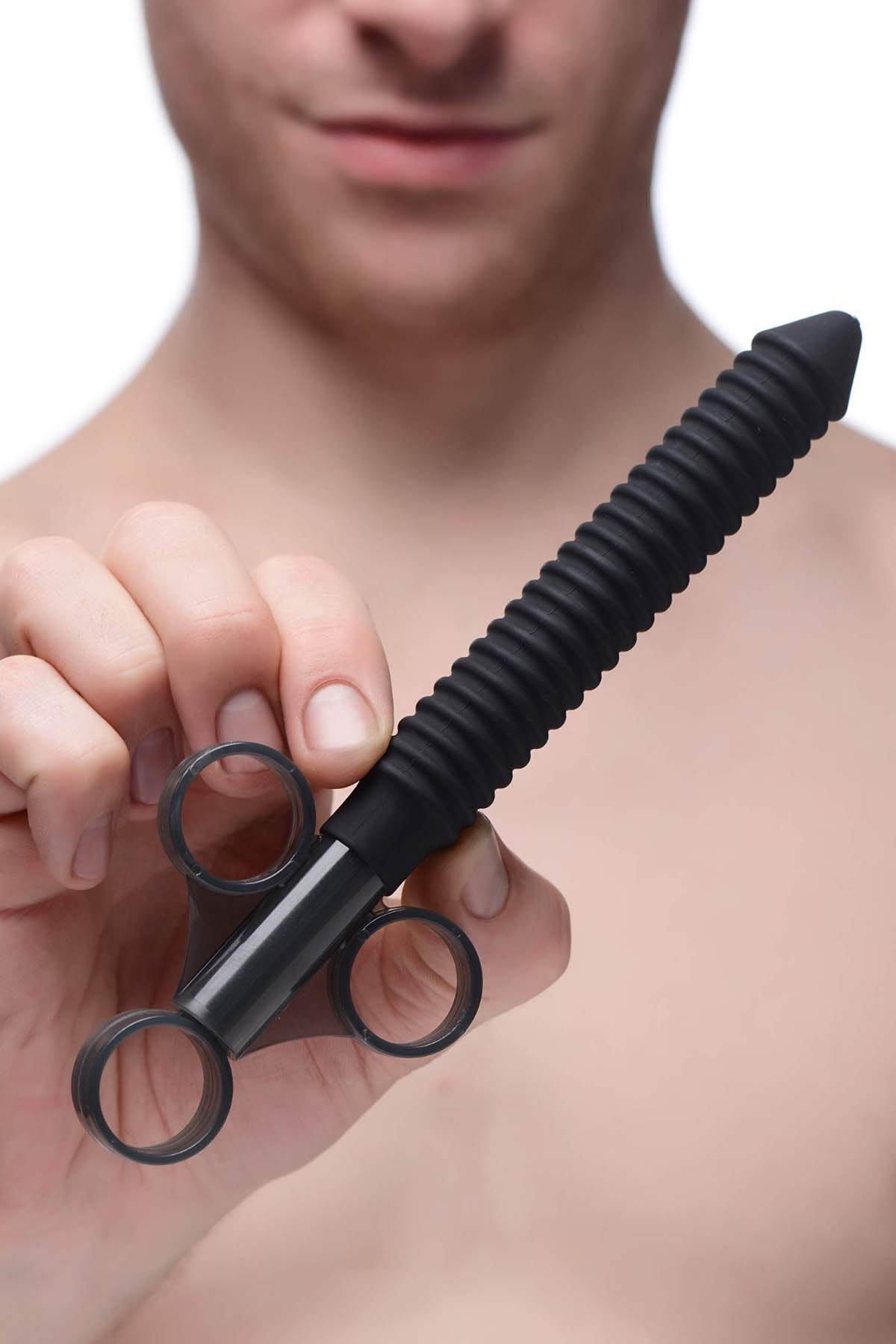 Cleanstream Ribbed Silicone Lubricant Applicator