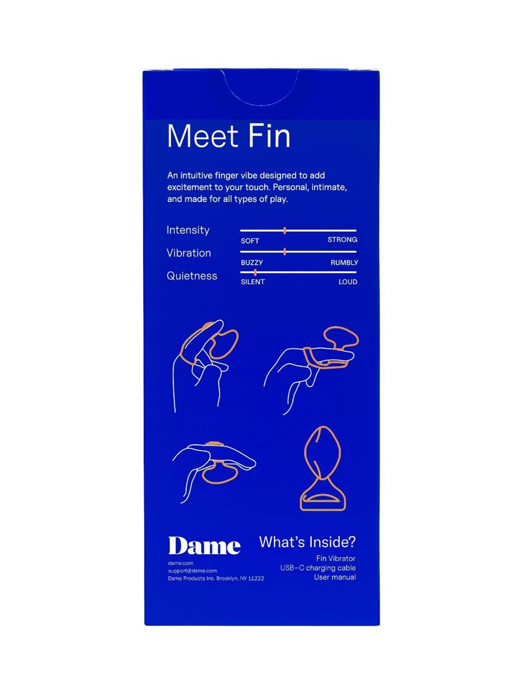Dame Fin 2.0 Finger Vibrator