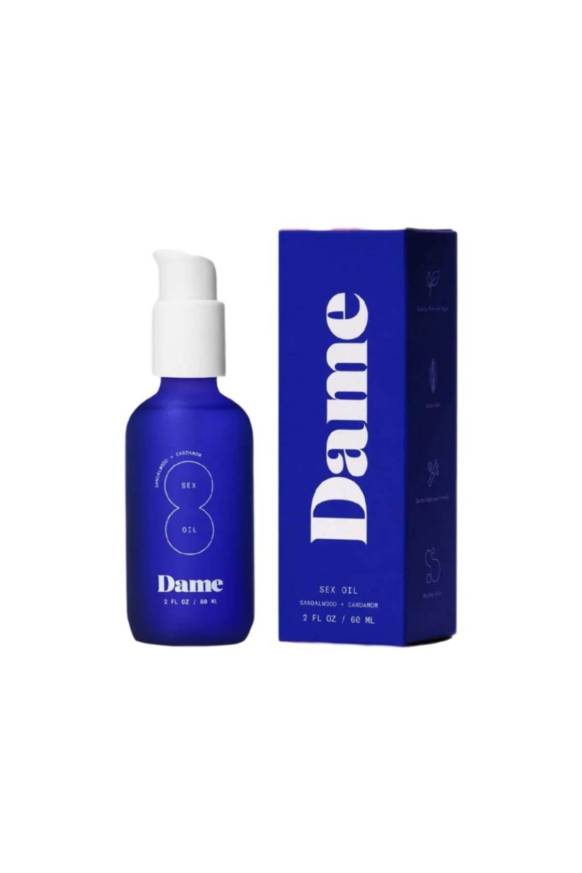 Dame Sex Oil - 60ml Oil-Based Lubricant