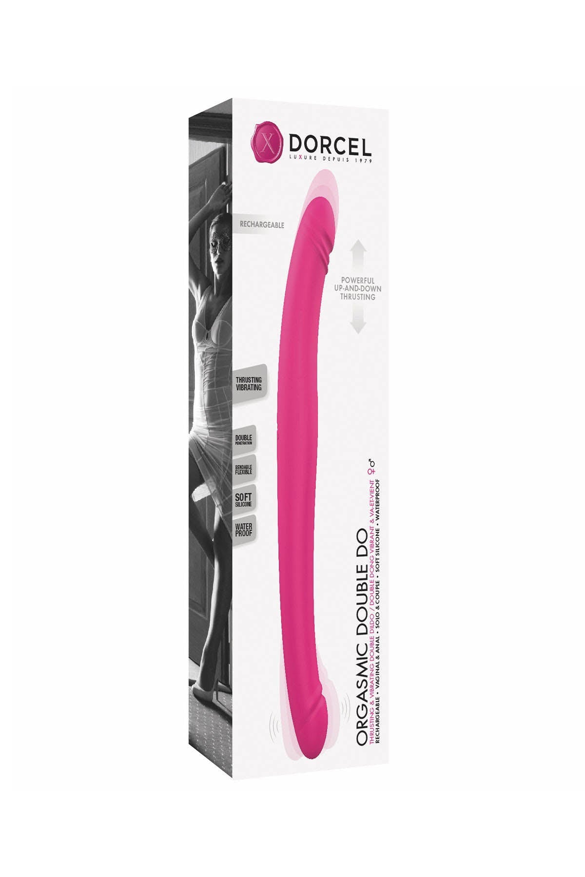 Dorcel Orgasmic Double Dildo - Double-ended Dong