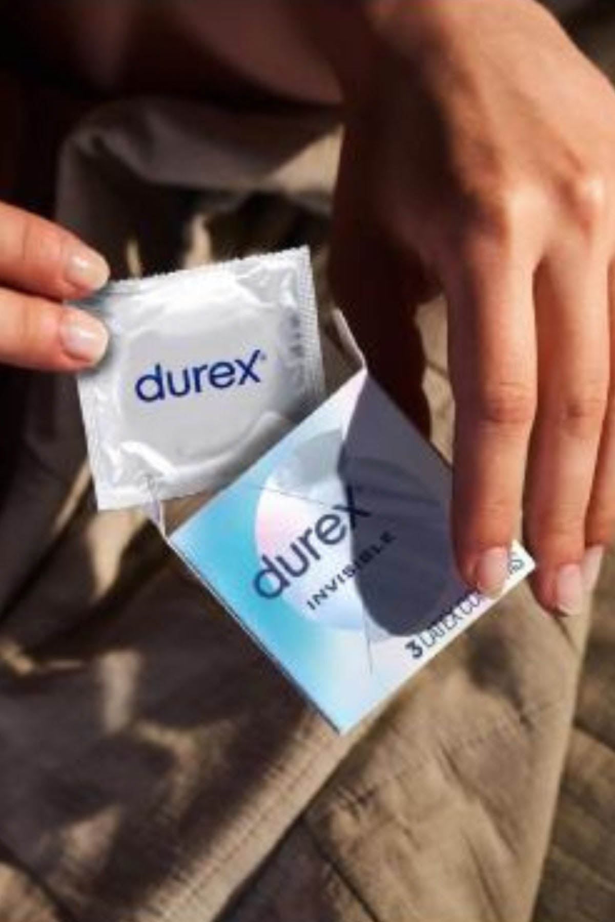 Durex Invisible Condoms Regular Fit - 3 Pack