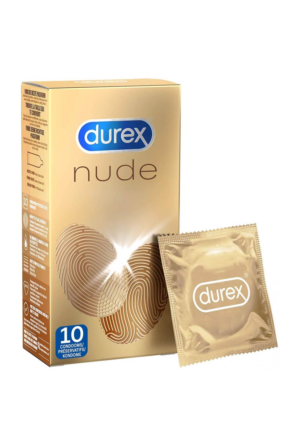 Durex Nude Condoms - 10 Pack