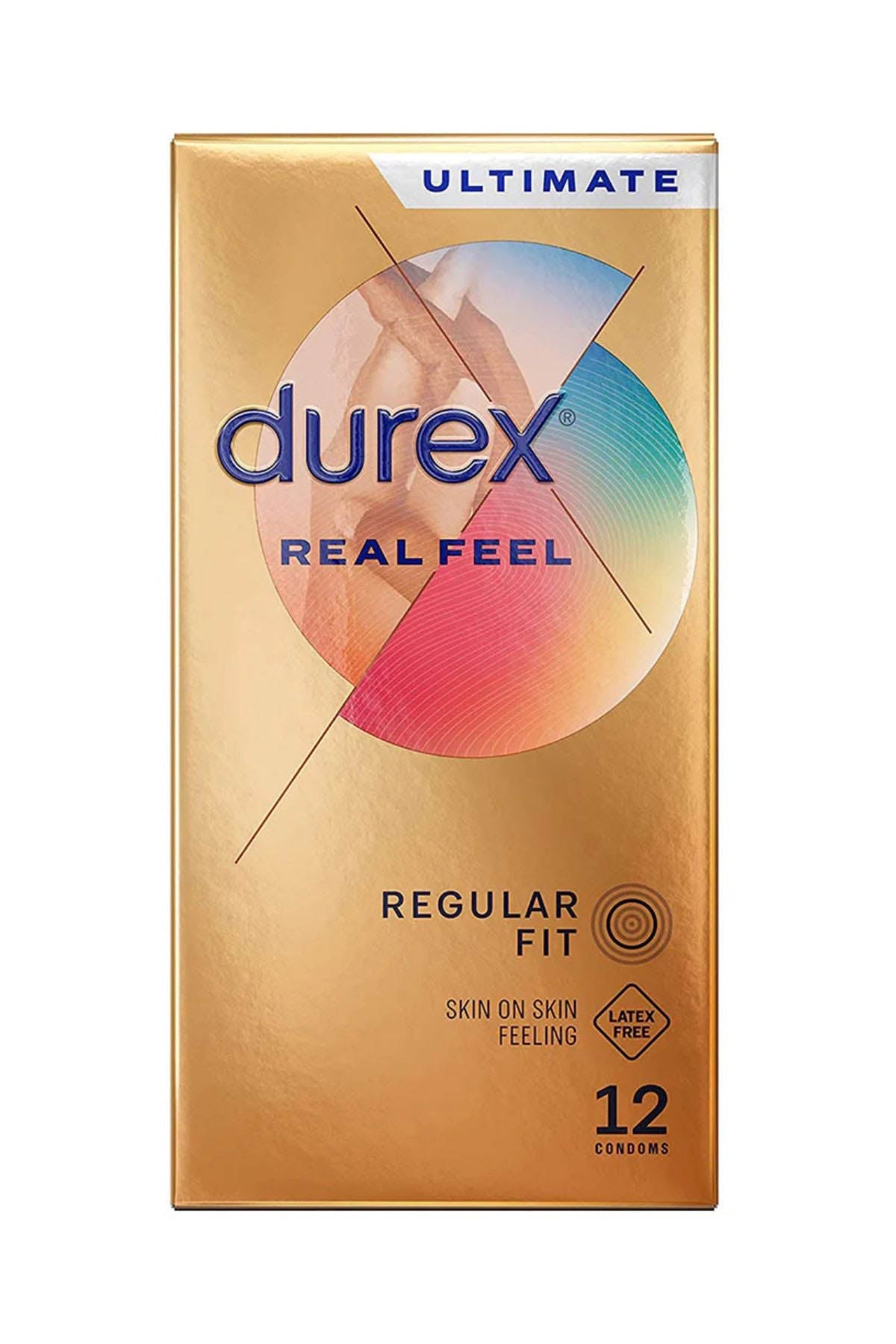 Durex Real Feel Condoms - 12 Pack