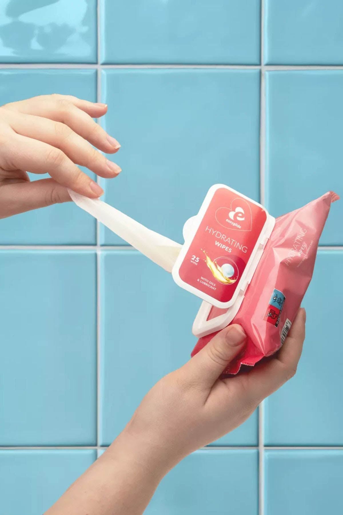 EasyToys Easyglide Hydrating Wipes - 25