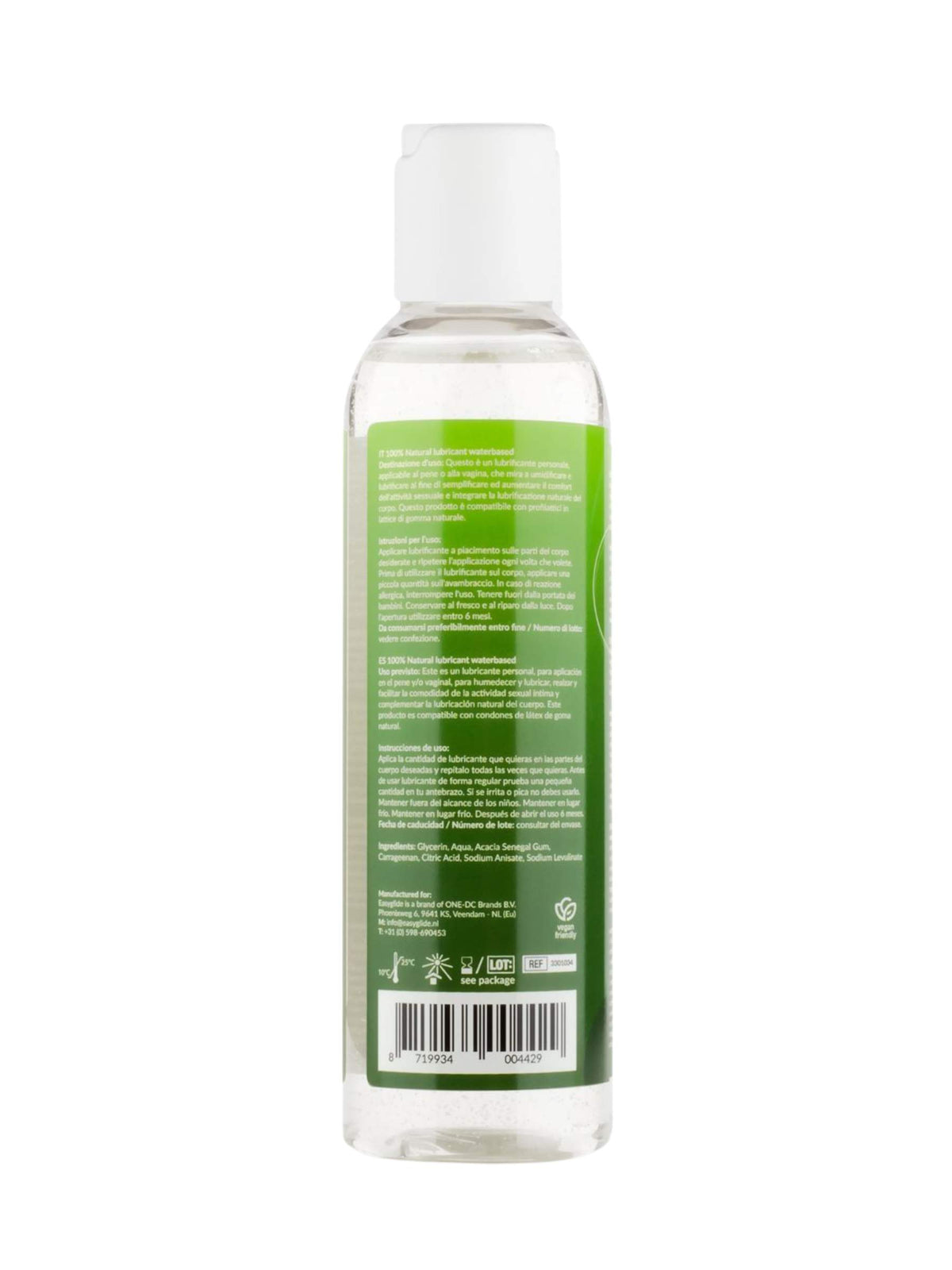 EasyToys EasyGlide - Natural Water-Based - 150 ml
