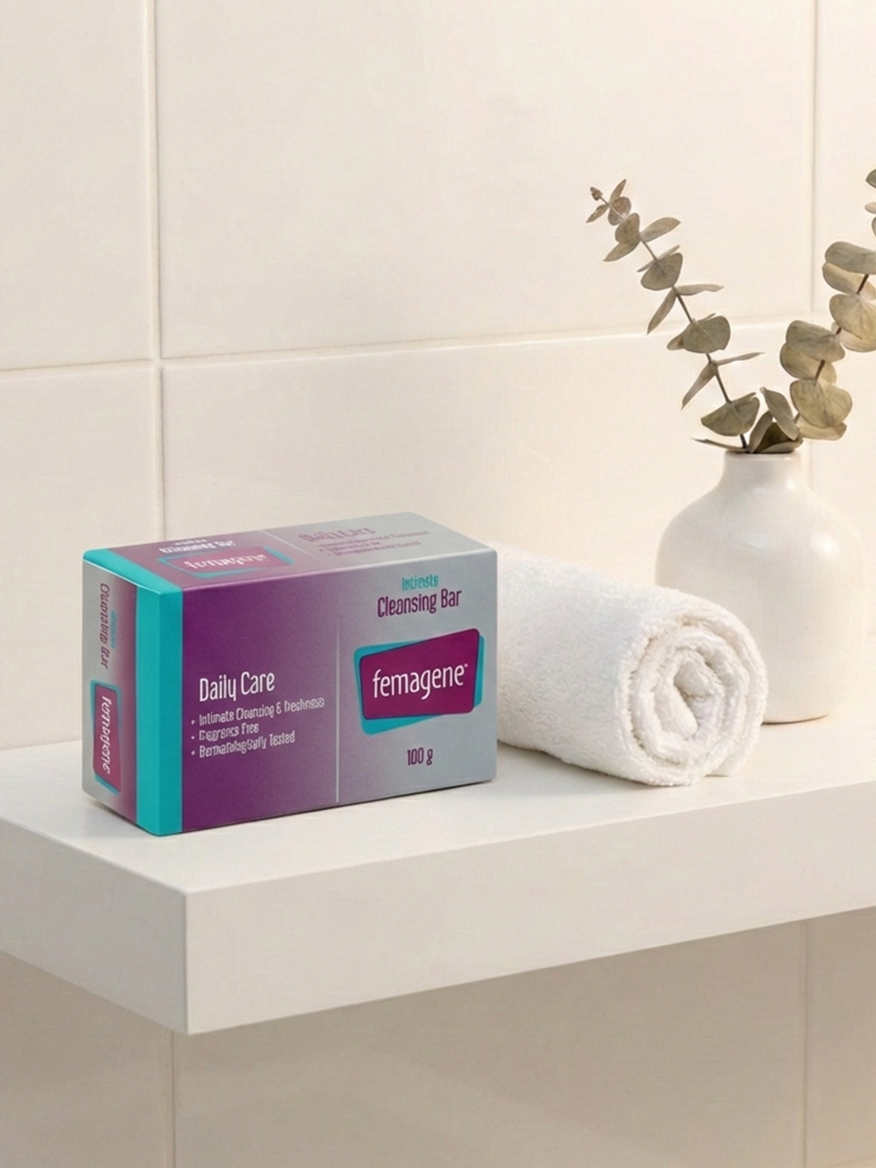 Femagene Intimate Daily Care Cleansing Bar 100g