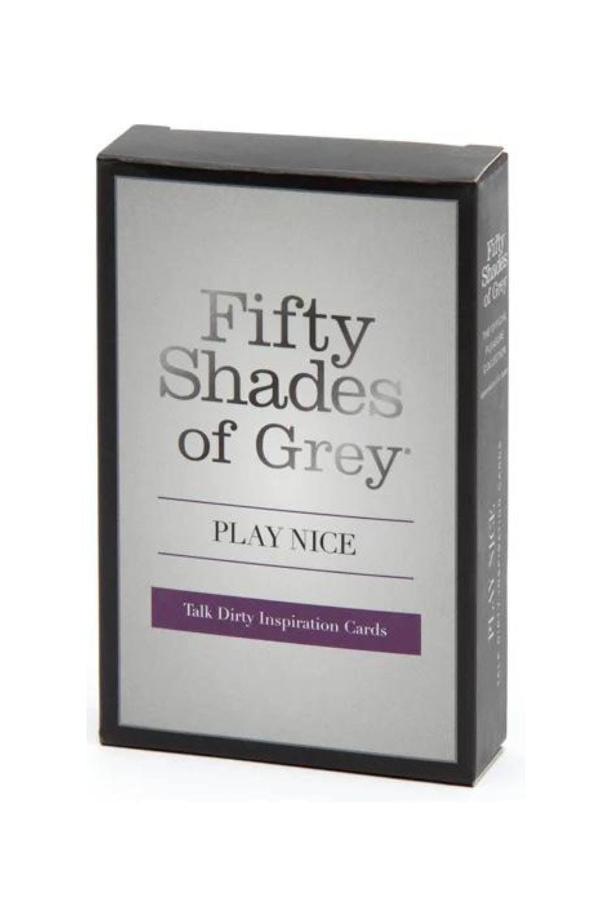 Fifty Shades Play Nice Talk Dirty Game Couple Sex Game