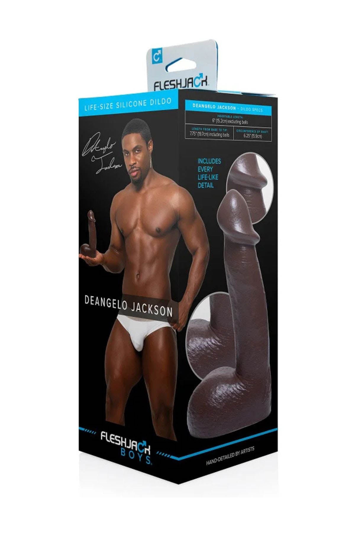 Fleshlight Fleshjack DeAngelo Jackson - Realistic Dildo