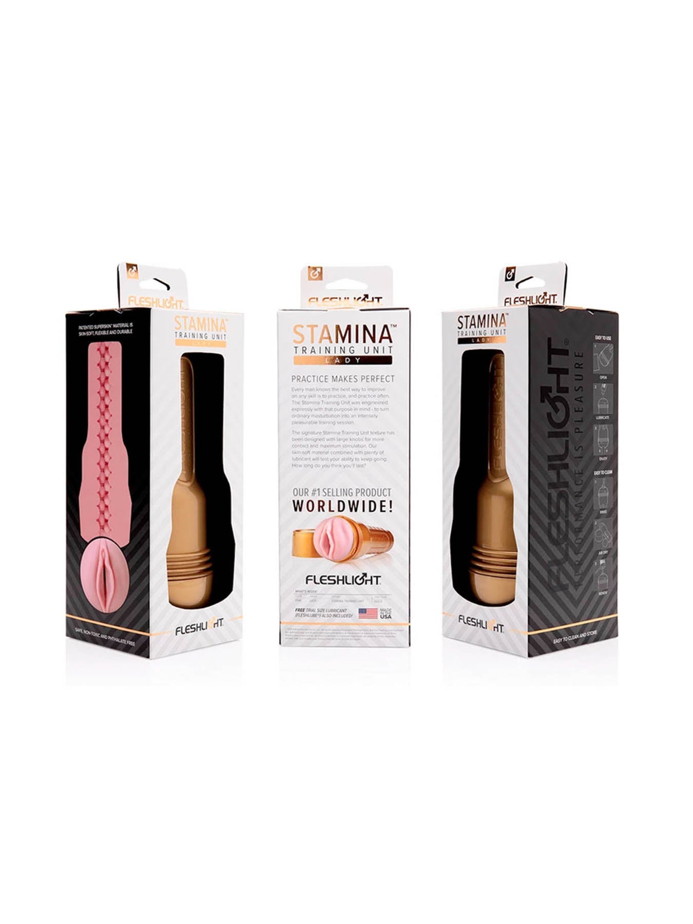 Fleshlight Fleshjack Lady Stamina - Pink