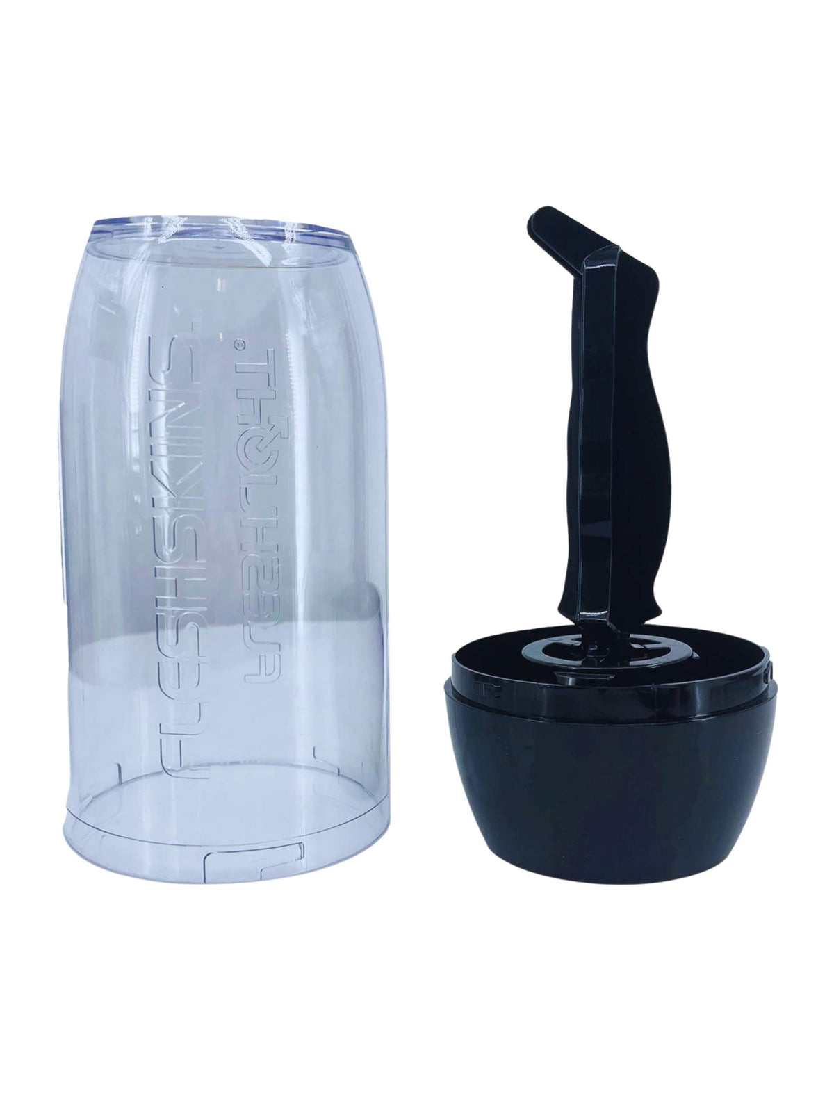 Fleshlight Fleshskins Grip Blue Ice Masturbator With Drying Case