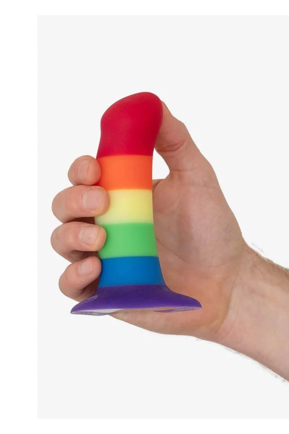 Fun Factory Amor Pride Stub - Suction Base Dildo