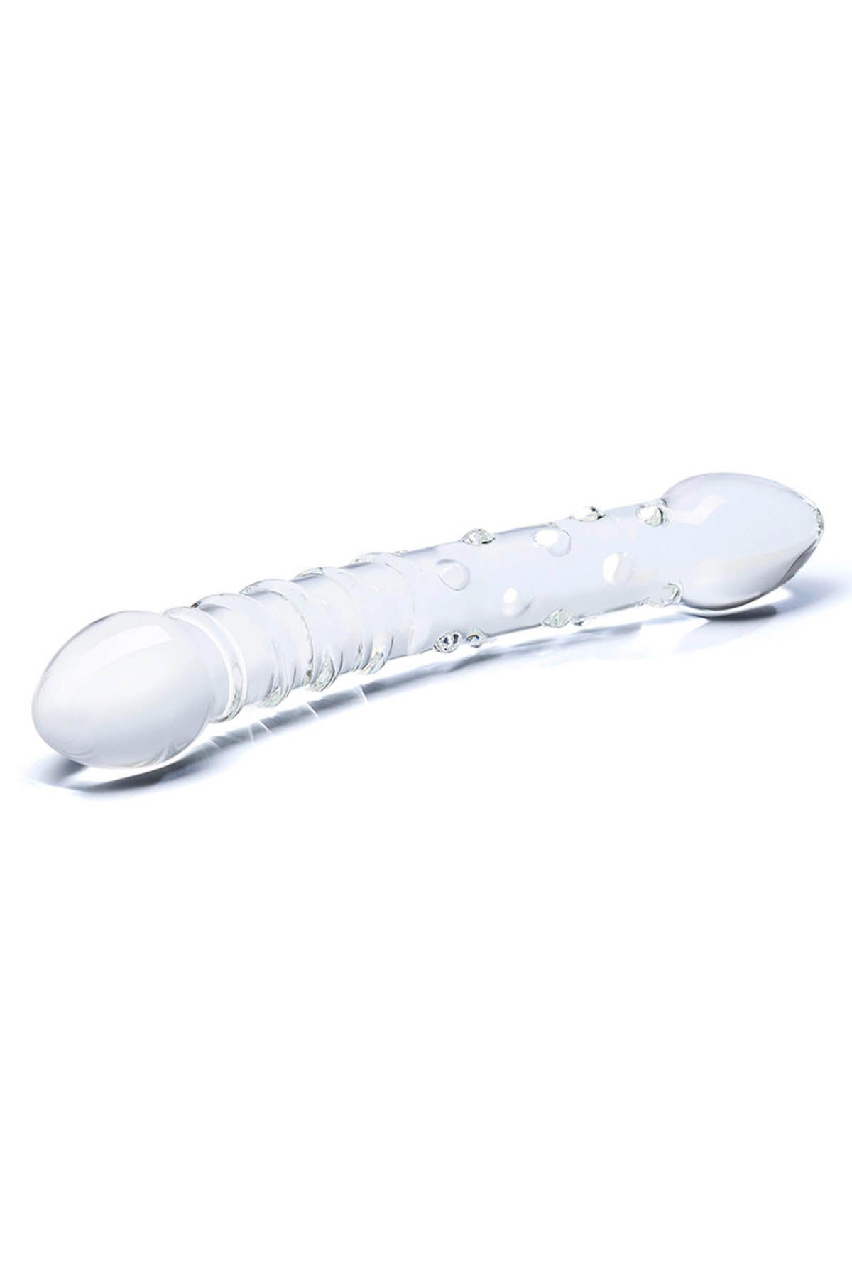 Glass Double Trouble - Glass Dildo