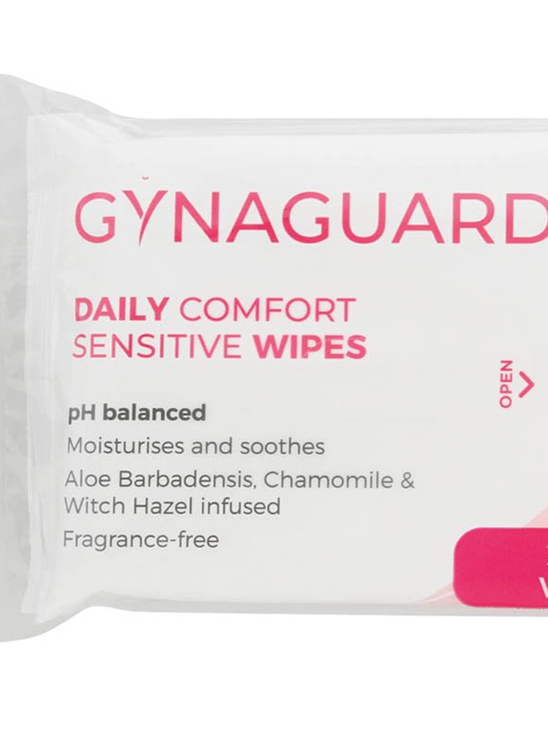 GynaGuard Comfort Wipes Sensitive 2x12's