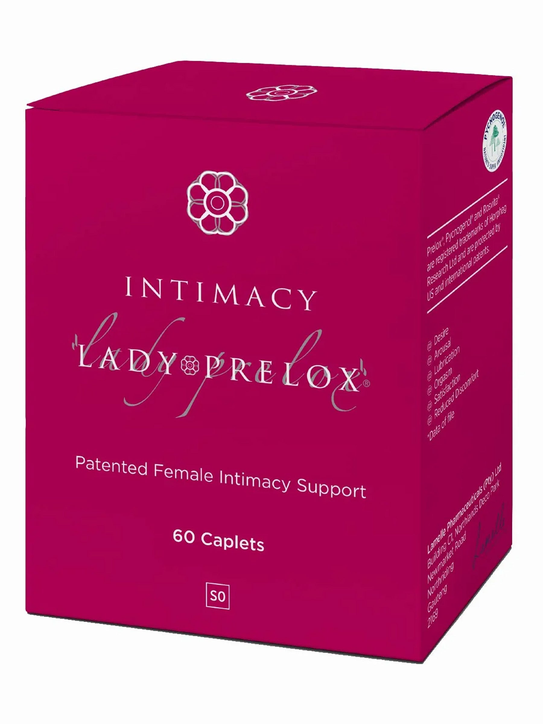 Lamelle Lady Prelox Female Intimacy Supplement - 60 Pack