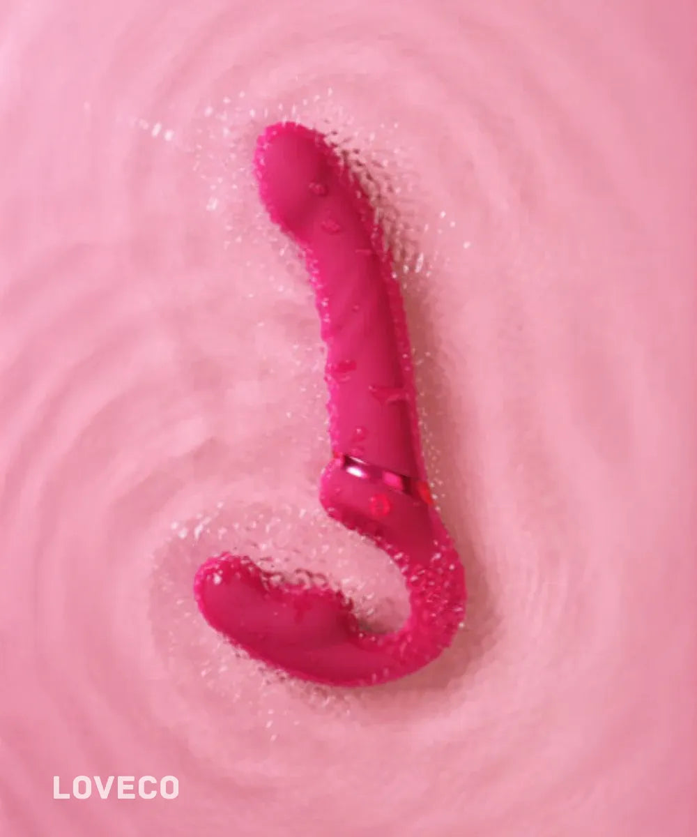 lc-sex-toys-for-couples-strap-on-play-Sex toys for couples strap-on lapis double dildo strapless